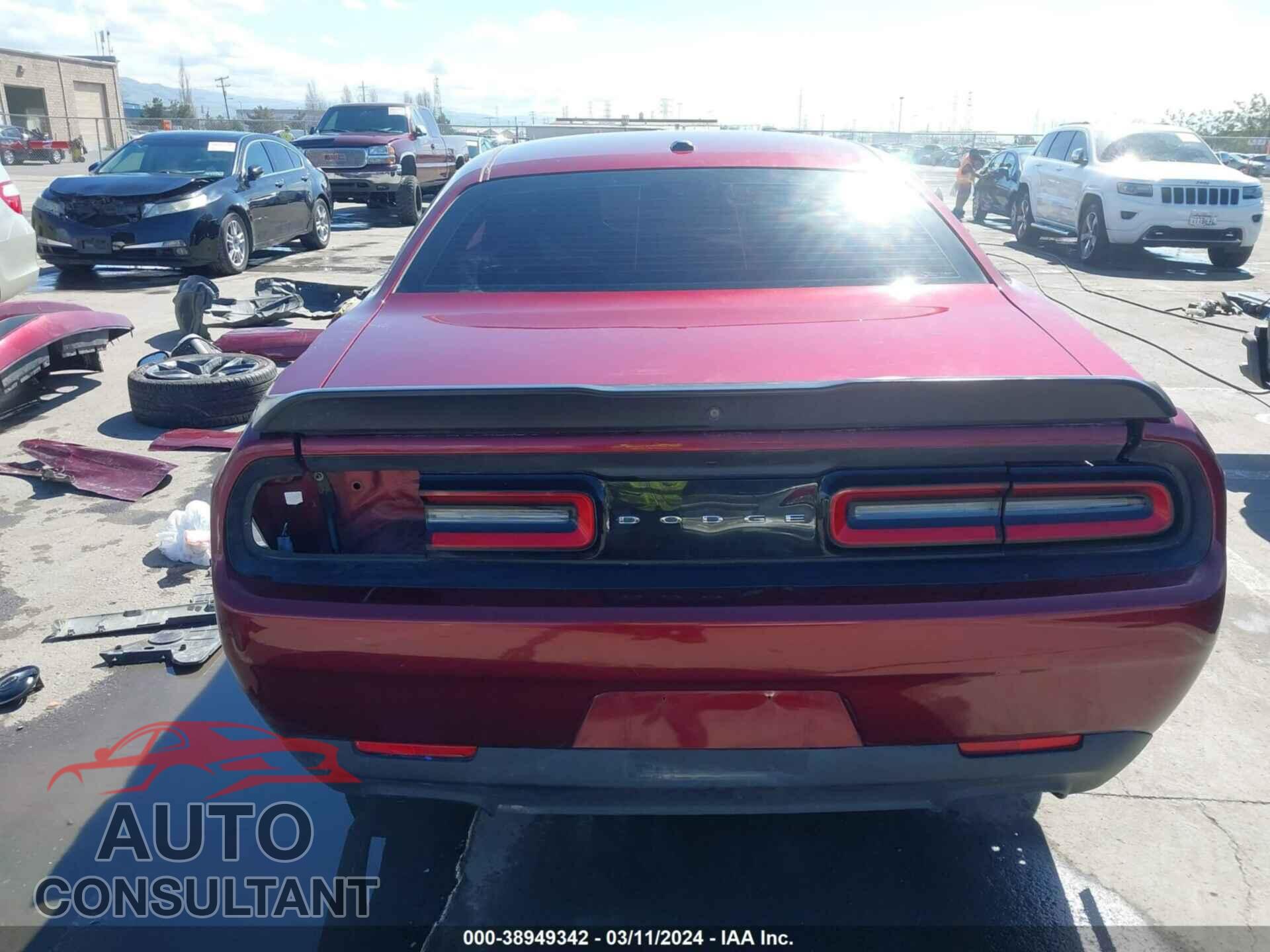 DODGE CHALLENGER 2019 - 2C3CDZAG2KH677247