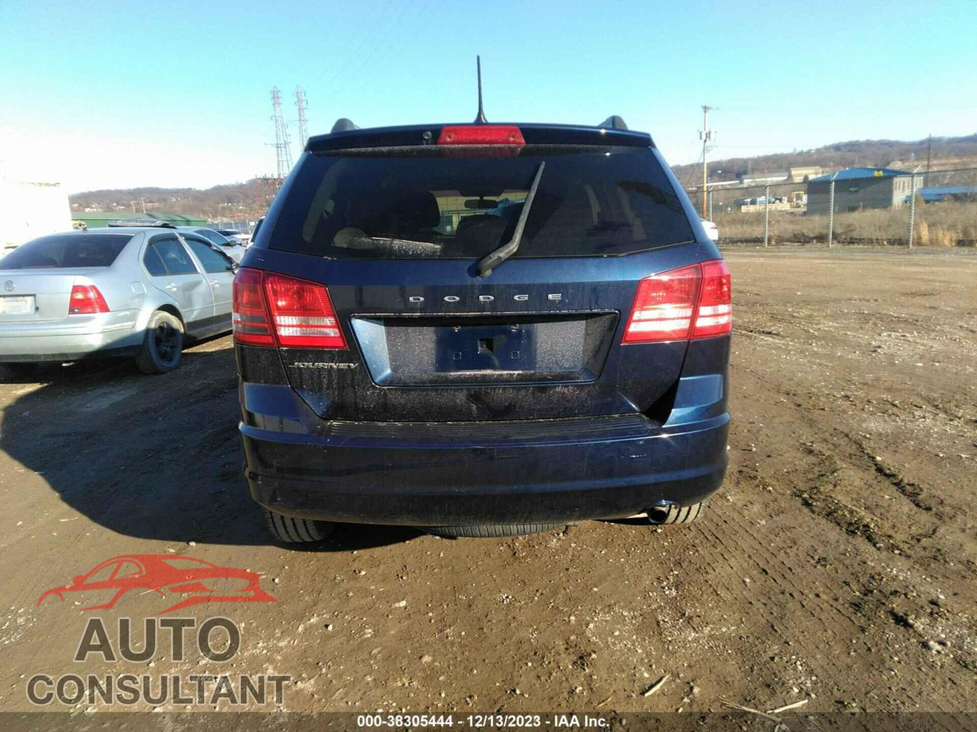 DODGE JOURNEY 2017 - 3C4PDCAB9HT599824