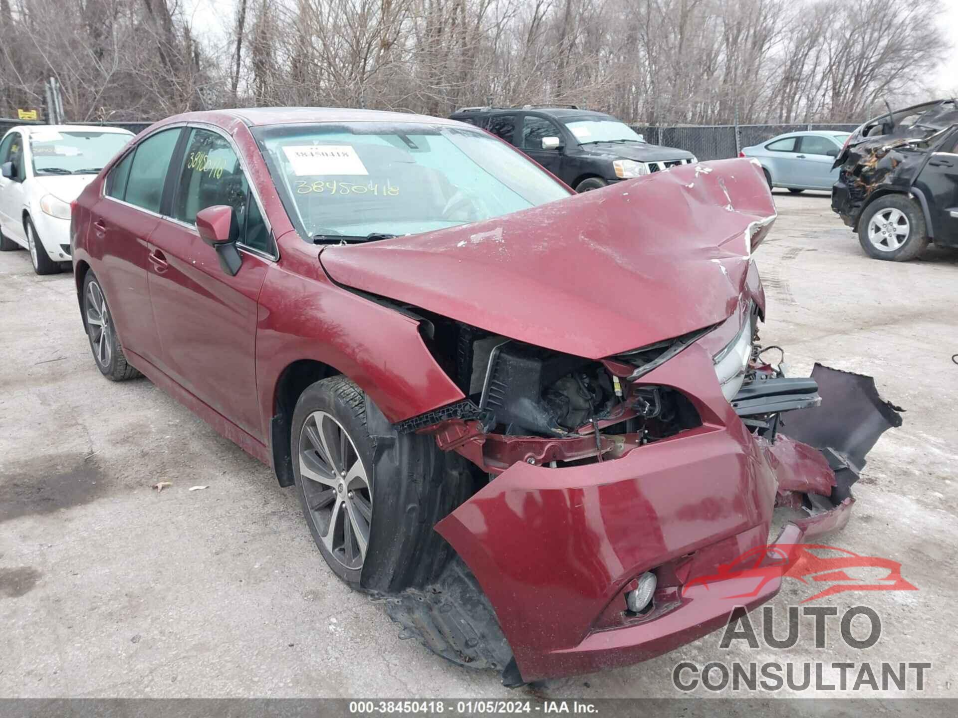 SUBARU LEGACY 2017 - 4S3BNAN66H3038646