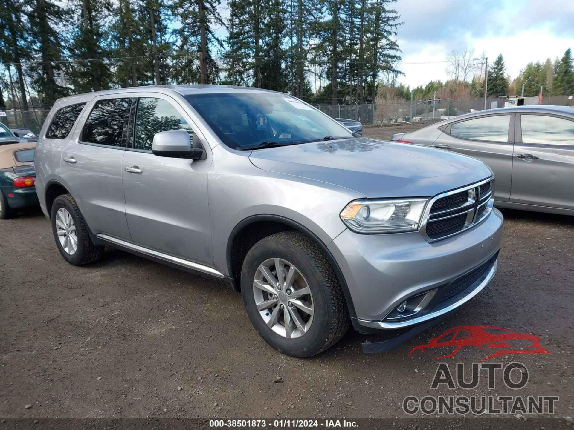 DODGE DURANGO 2017 - 1C4RDJAG7HC898460