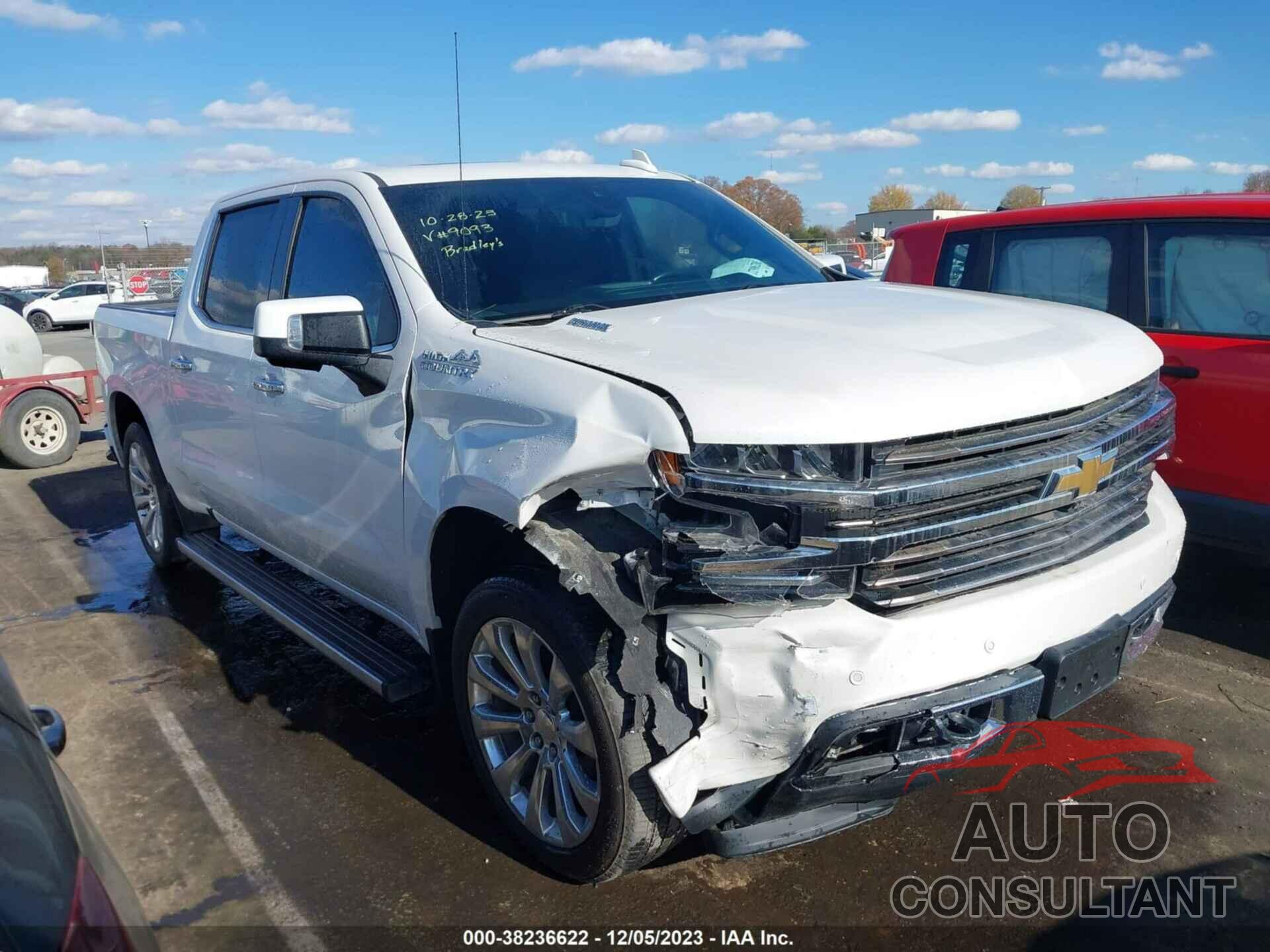 CHEVROLET SILVERADO 1500 2020 - 1GCUYHET9LZ229093