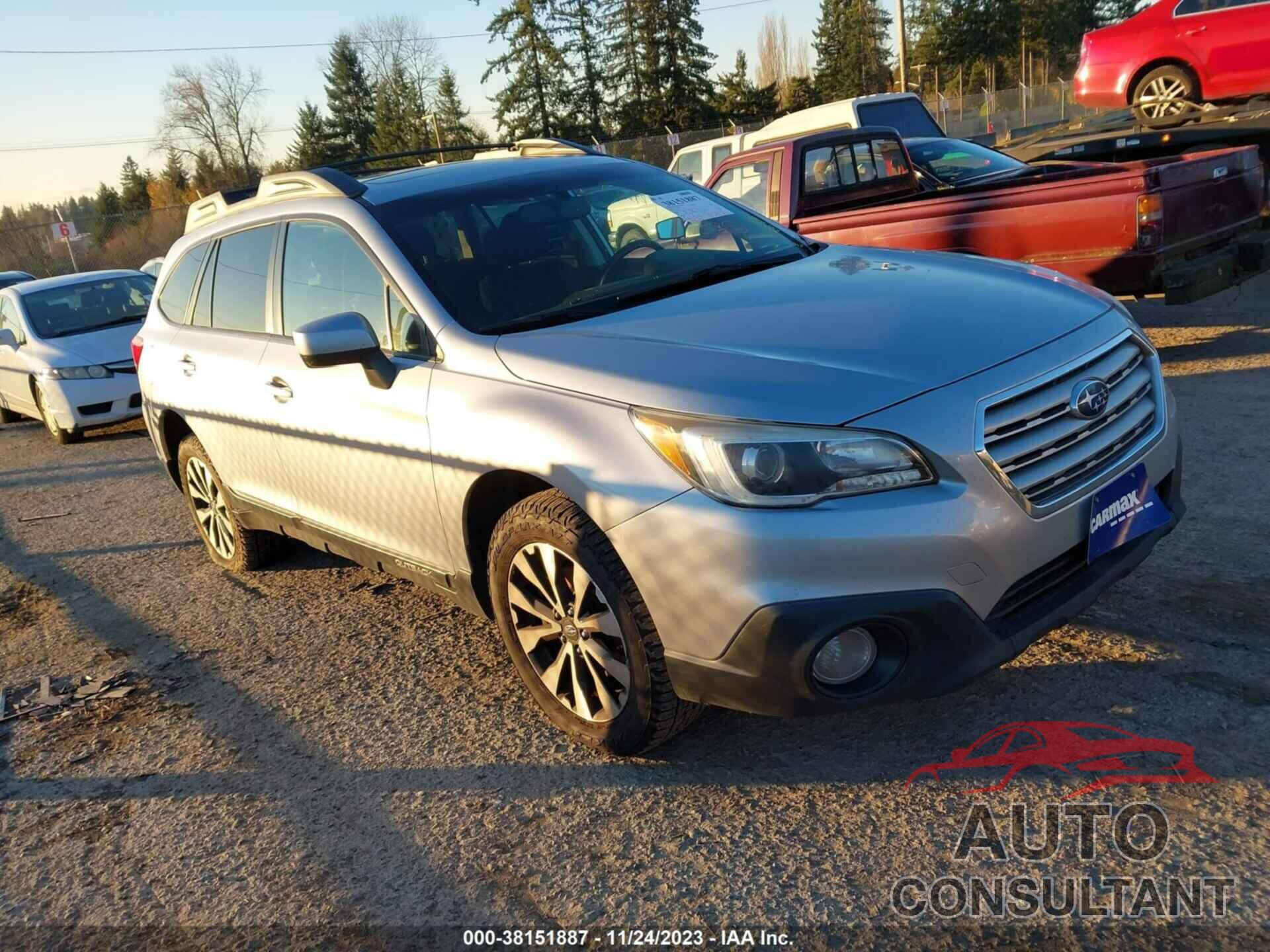 SUBARU OUTBACK 2016 - 4S4BSADCXG3322937