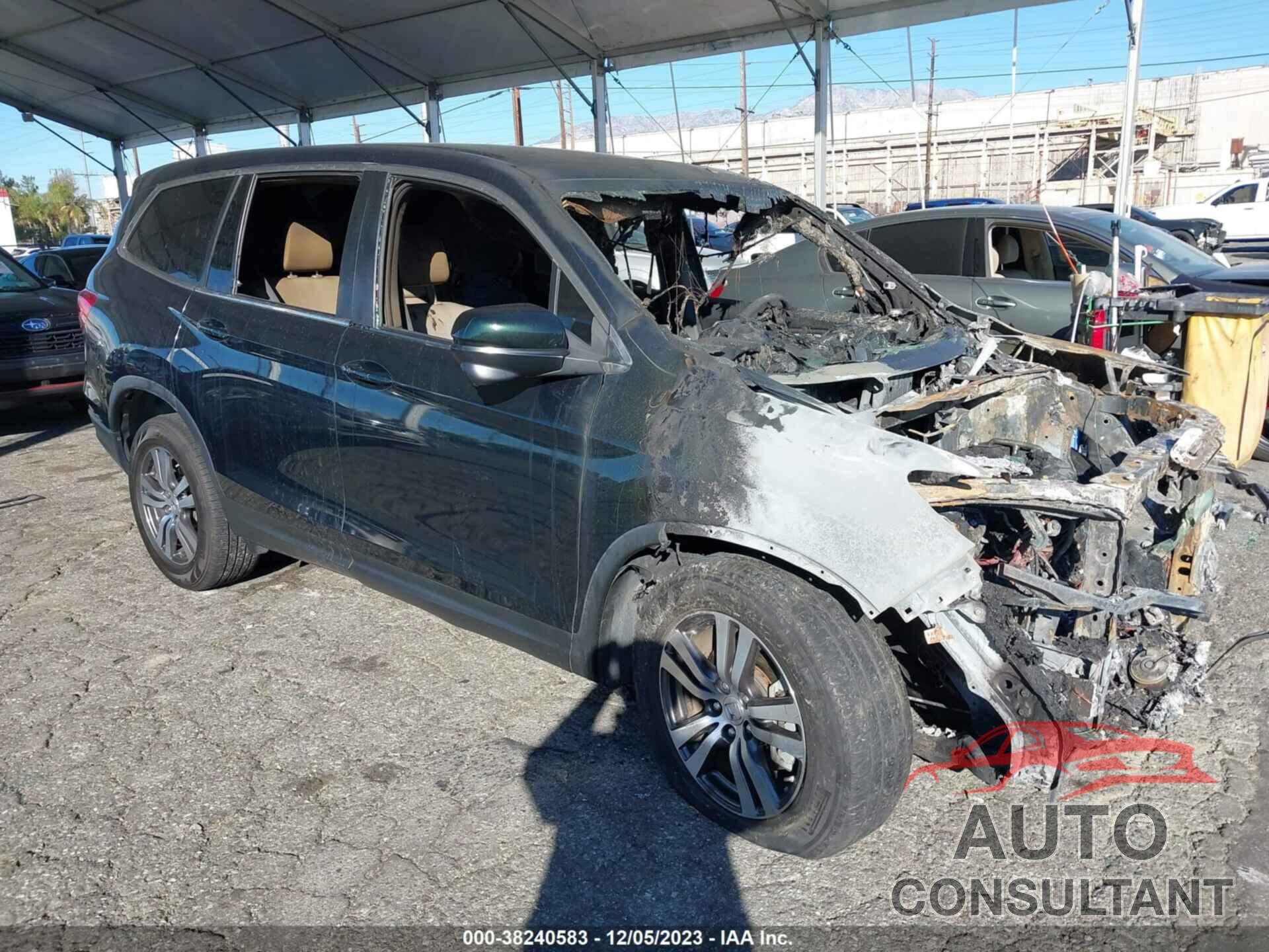 HONDA PILOT 2016 - 5FNYF5H54GB034761