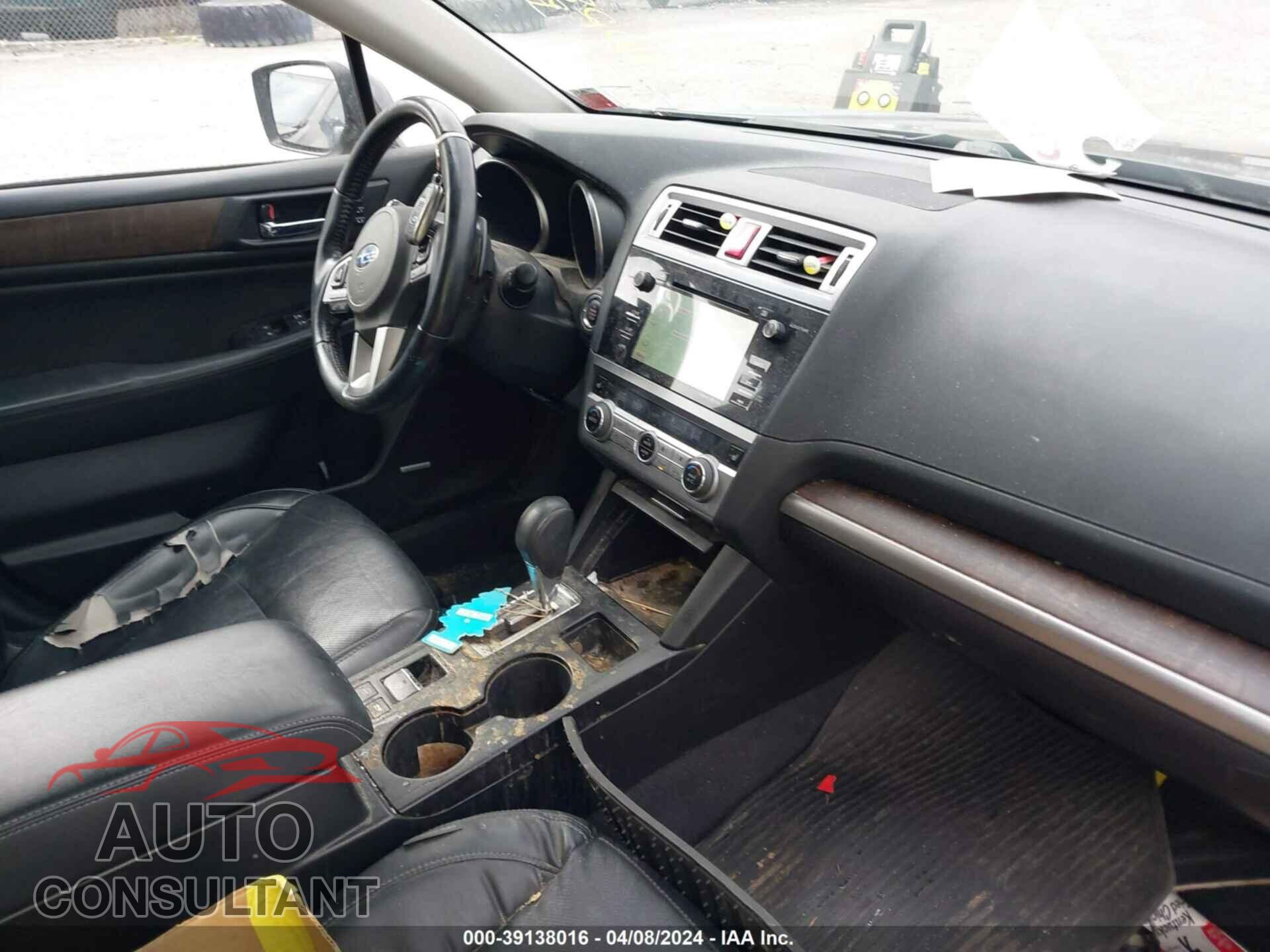 SUBARU OUTBACK 2016 - 4S4BSANC9G3245945
