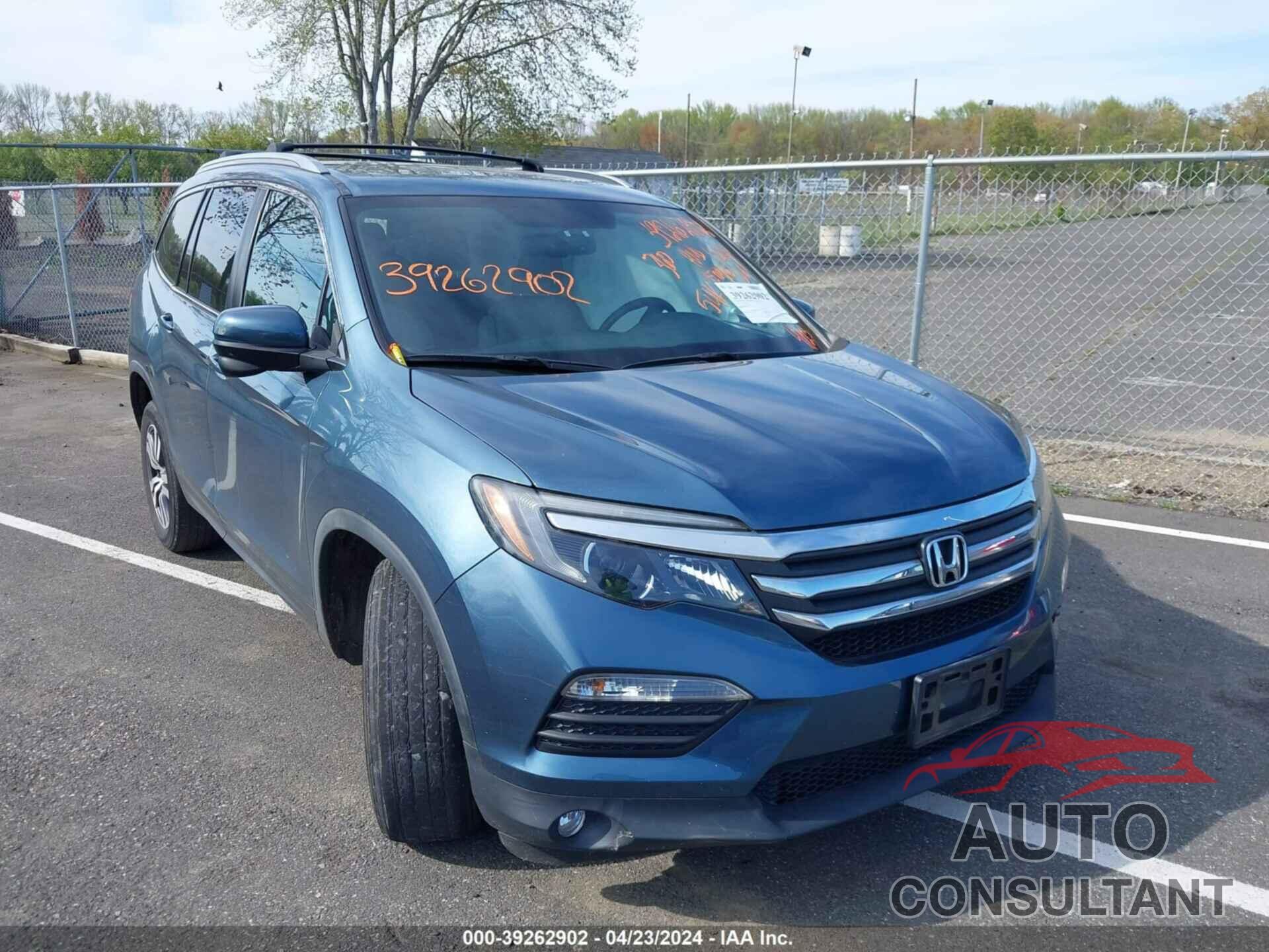 HONDA PILOT 2018 - 5FNYF6H82JB058483