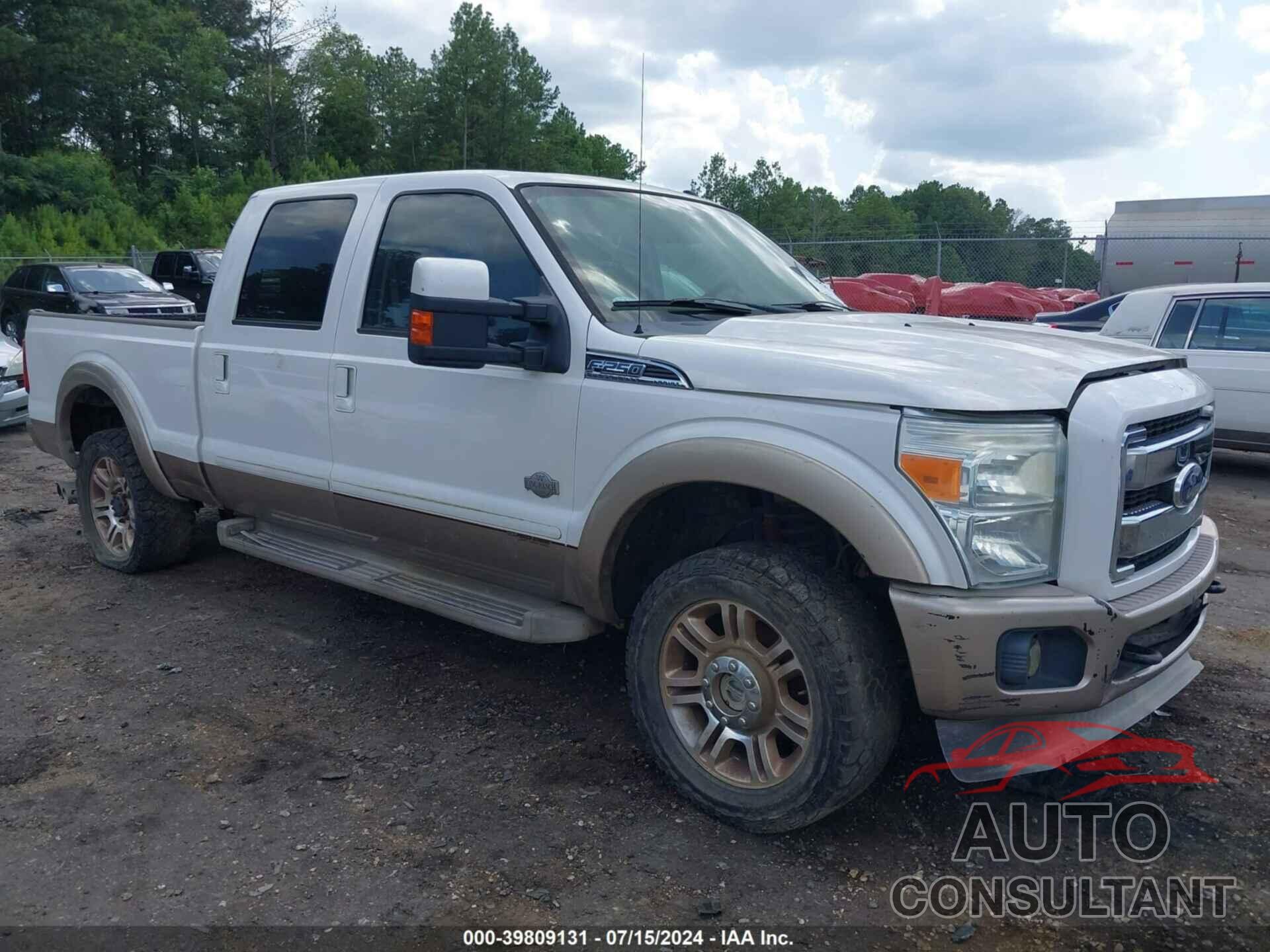 FORD F-250 2011 - 1FT7W2BT6BEC10396
