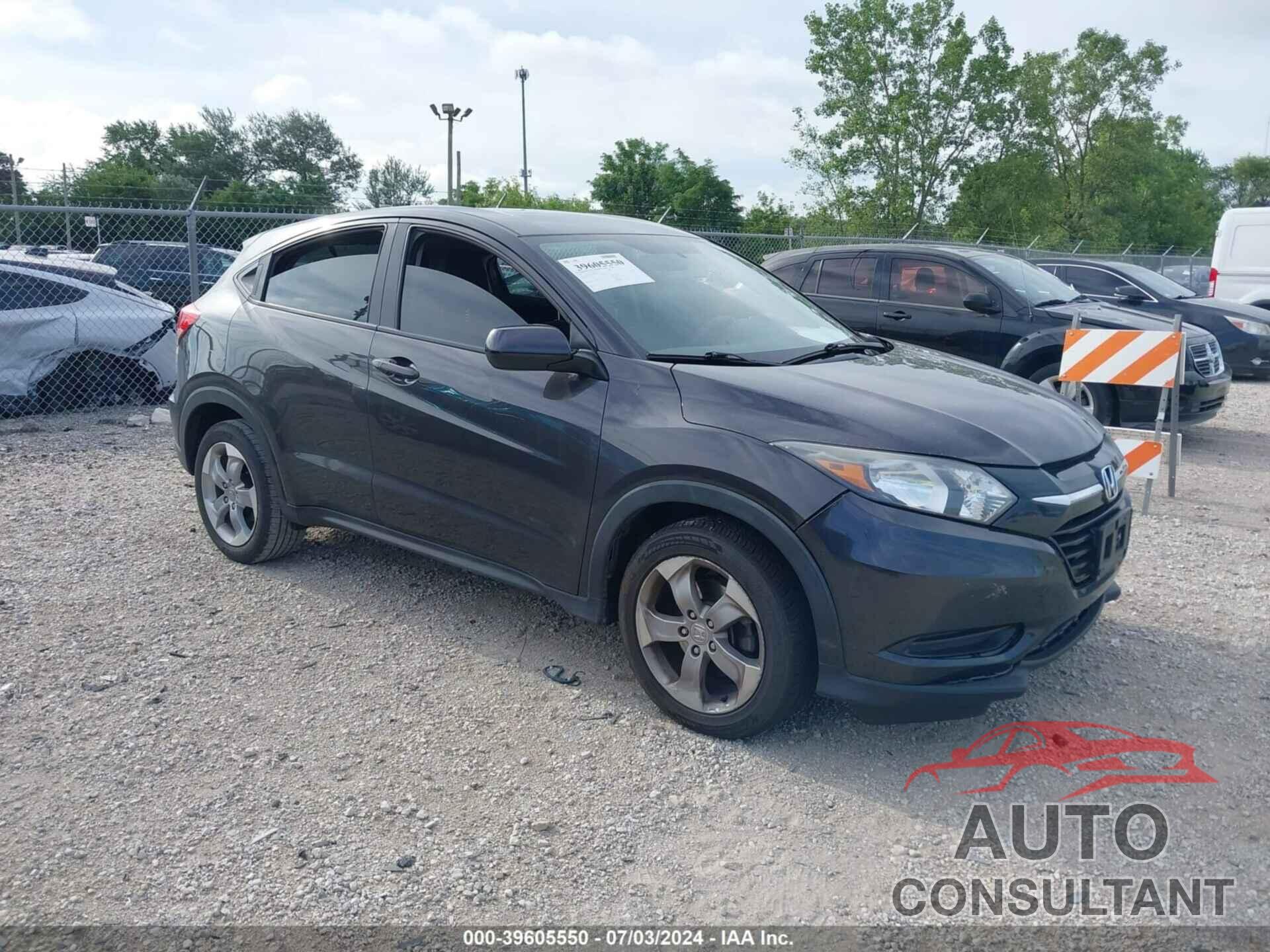 HONDA HR-V 2017 - 3CZRU6H33HG706331