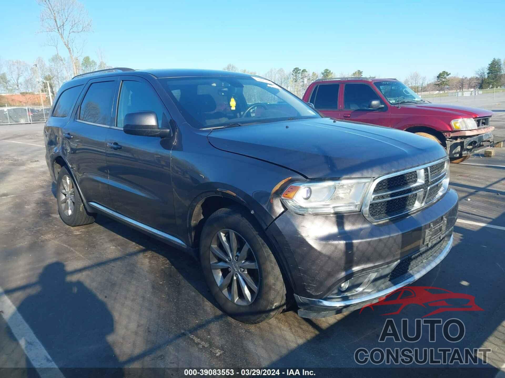 DODGE DURANGO 2017 - 1C4RDHAGXHC859712