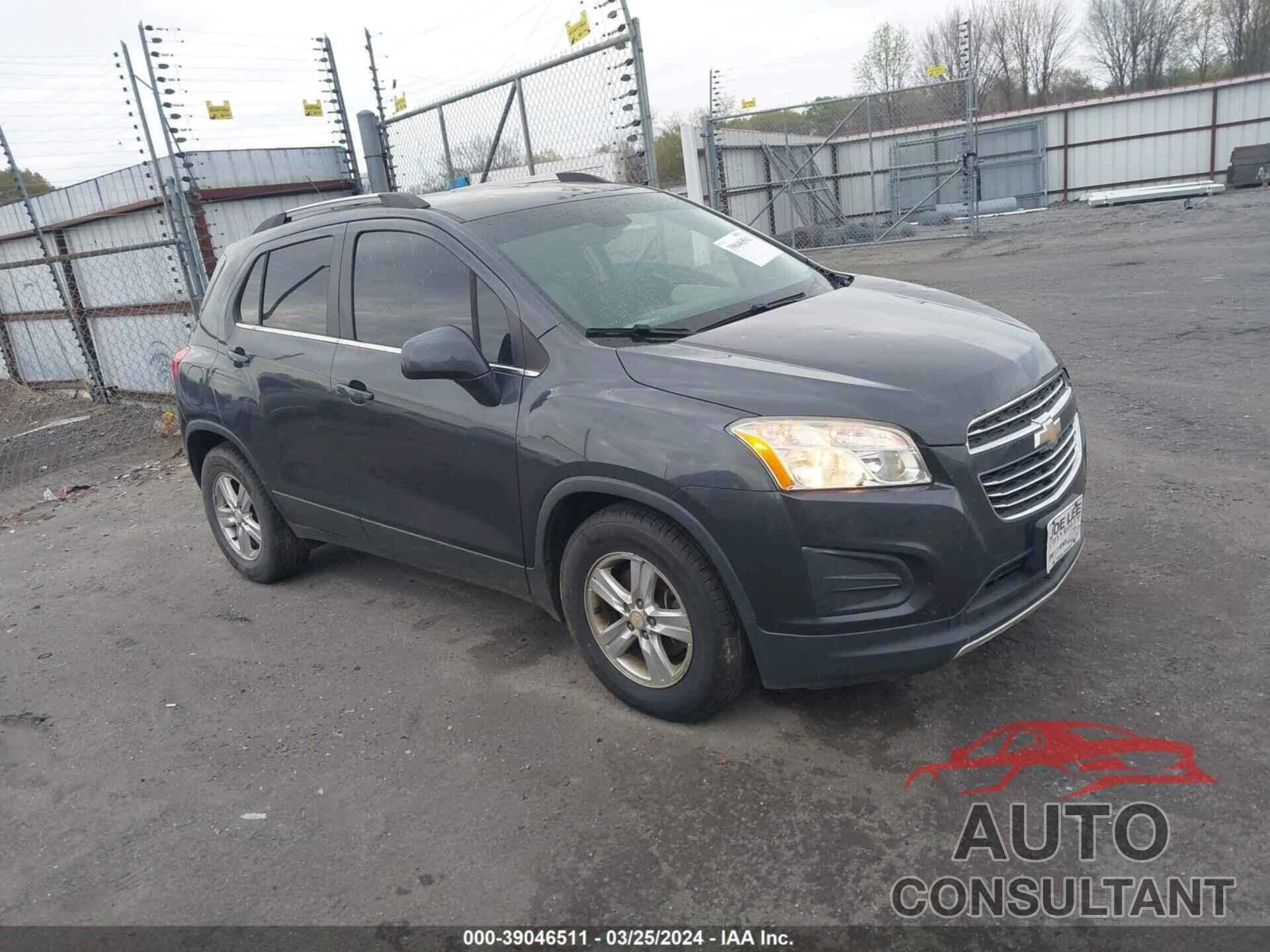 CHEVROLET TRAX 2016 - 3GNCJLSB0GL216722