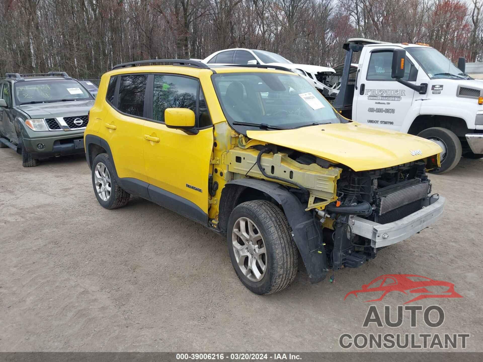 JEEP RENEGADE 2016 - ZACCJBBT3GPC51757