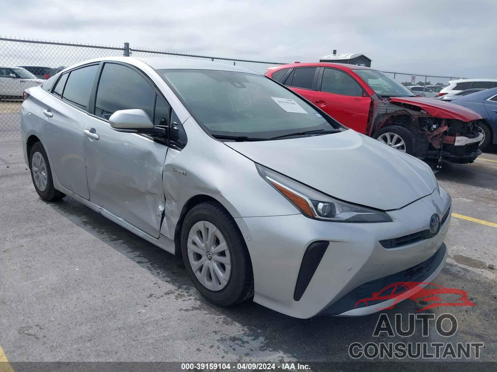 TOYOTA PRIUS 2020 - JTDKARFU3L3118440