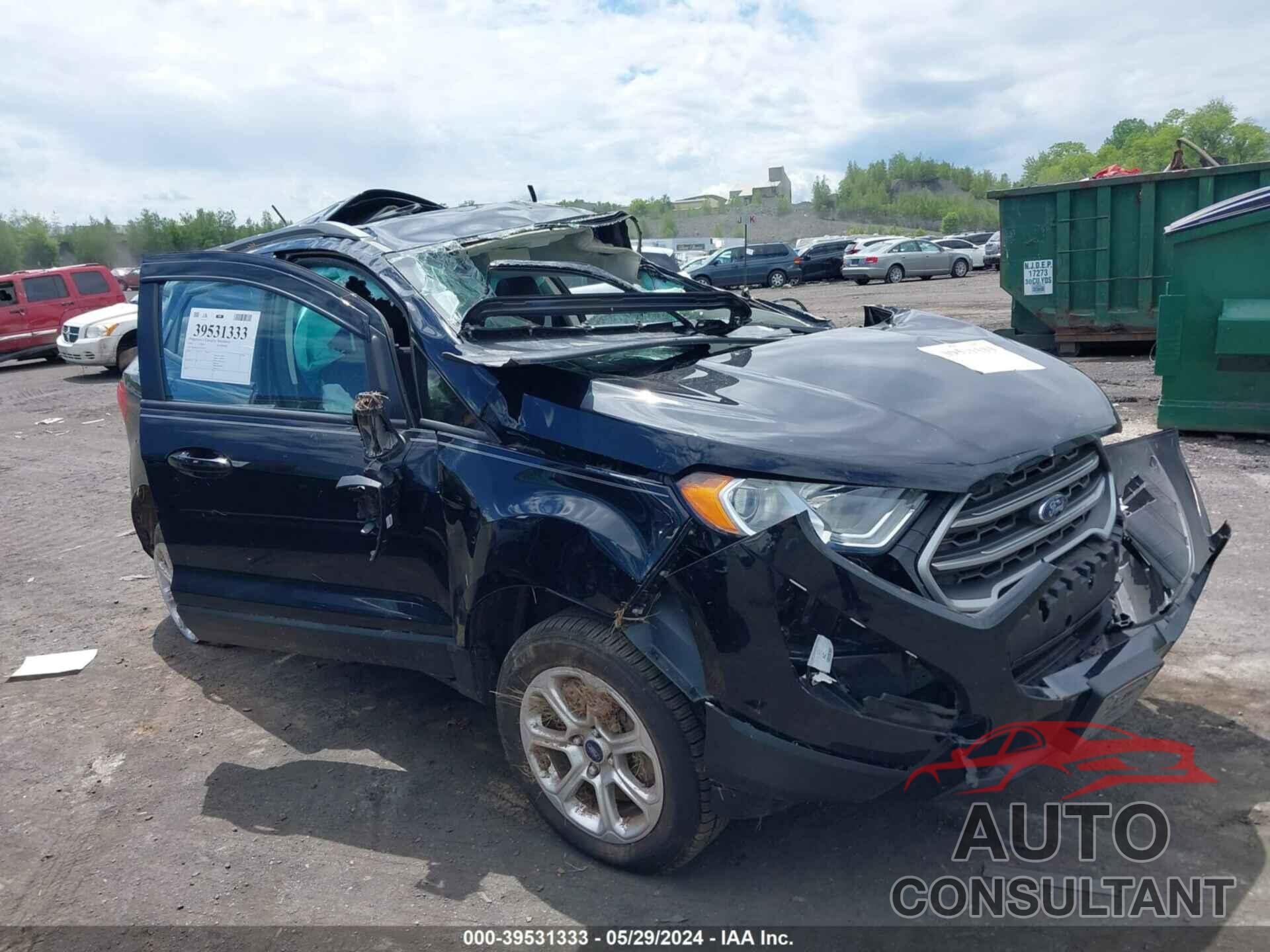 FORD ECOSPORT 2019 - MAJ6S3GL6KC306553