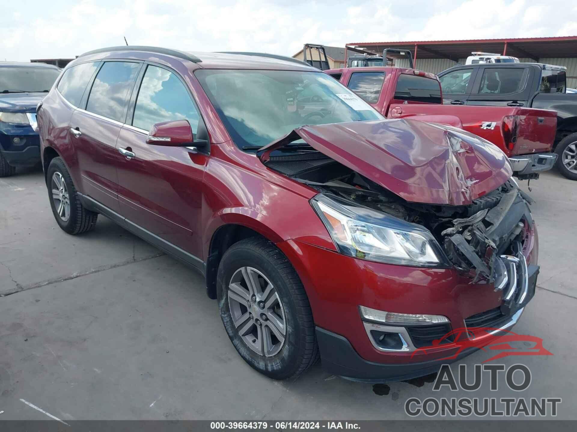 CHEVROLET TRAVERSE 2017 - 1GNKRHKD8HJ252220