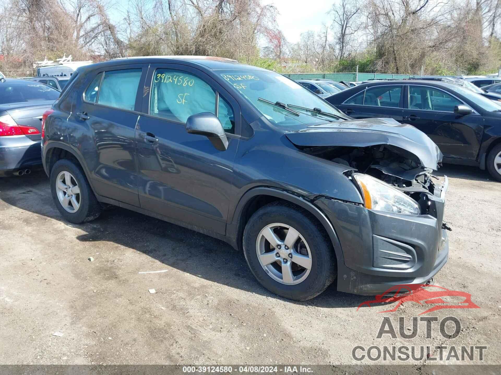 CHEVROLET TRAX 2016 - 3GNCJNSB9GL253831