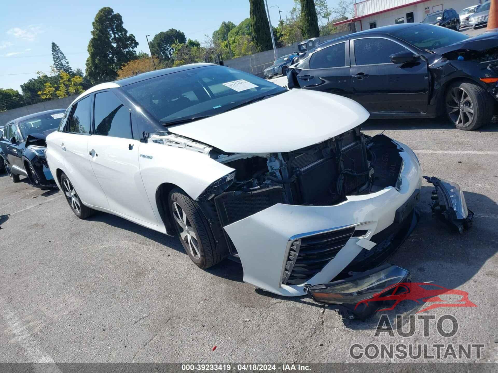 TOYOTA MIRAI 2017 - JTDBVRBD1HA001677