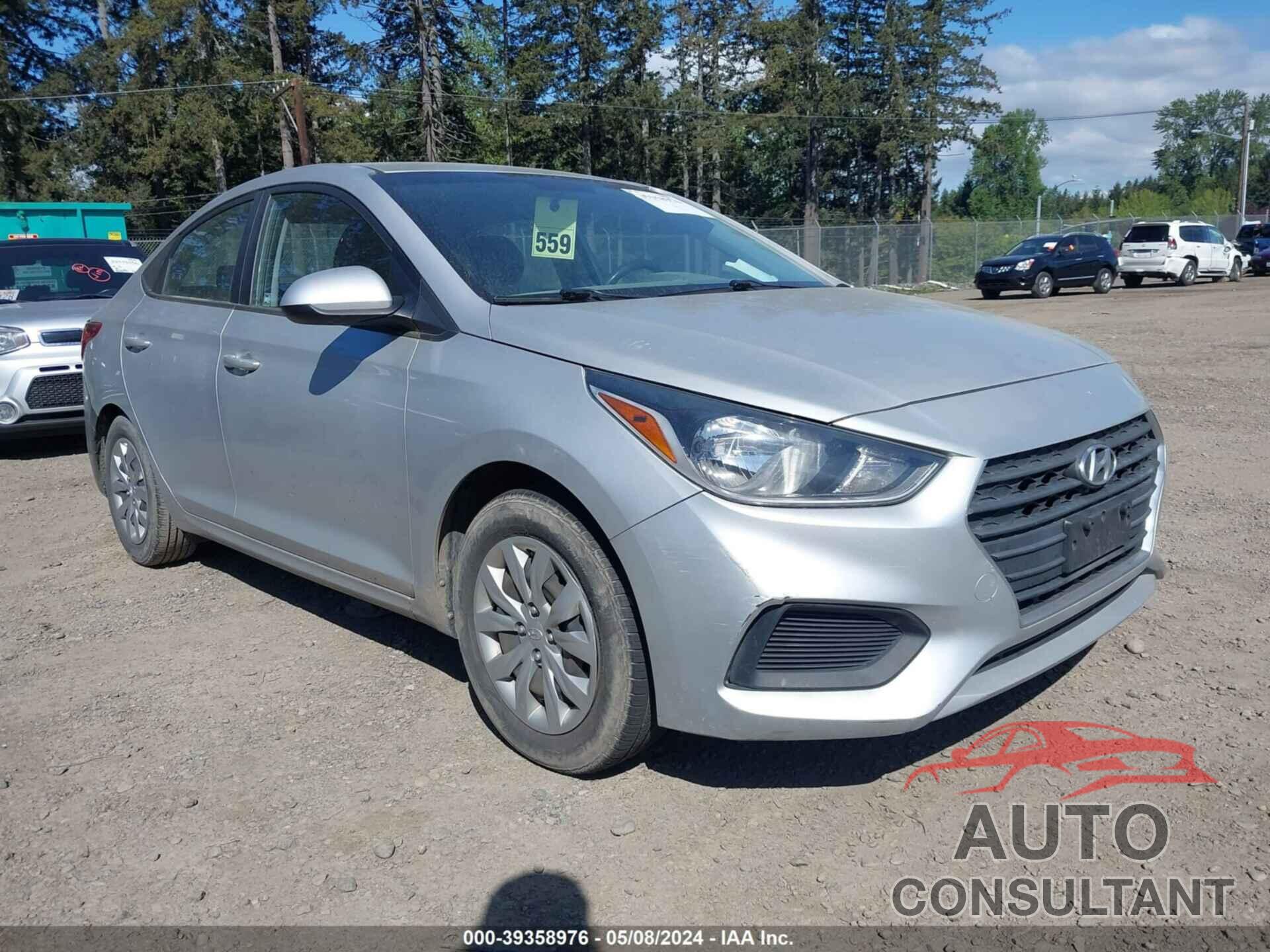 HYUNDAI ACCENT 2018 - 3KPC24A31JE005823