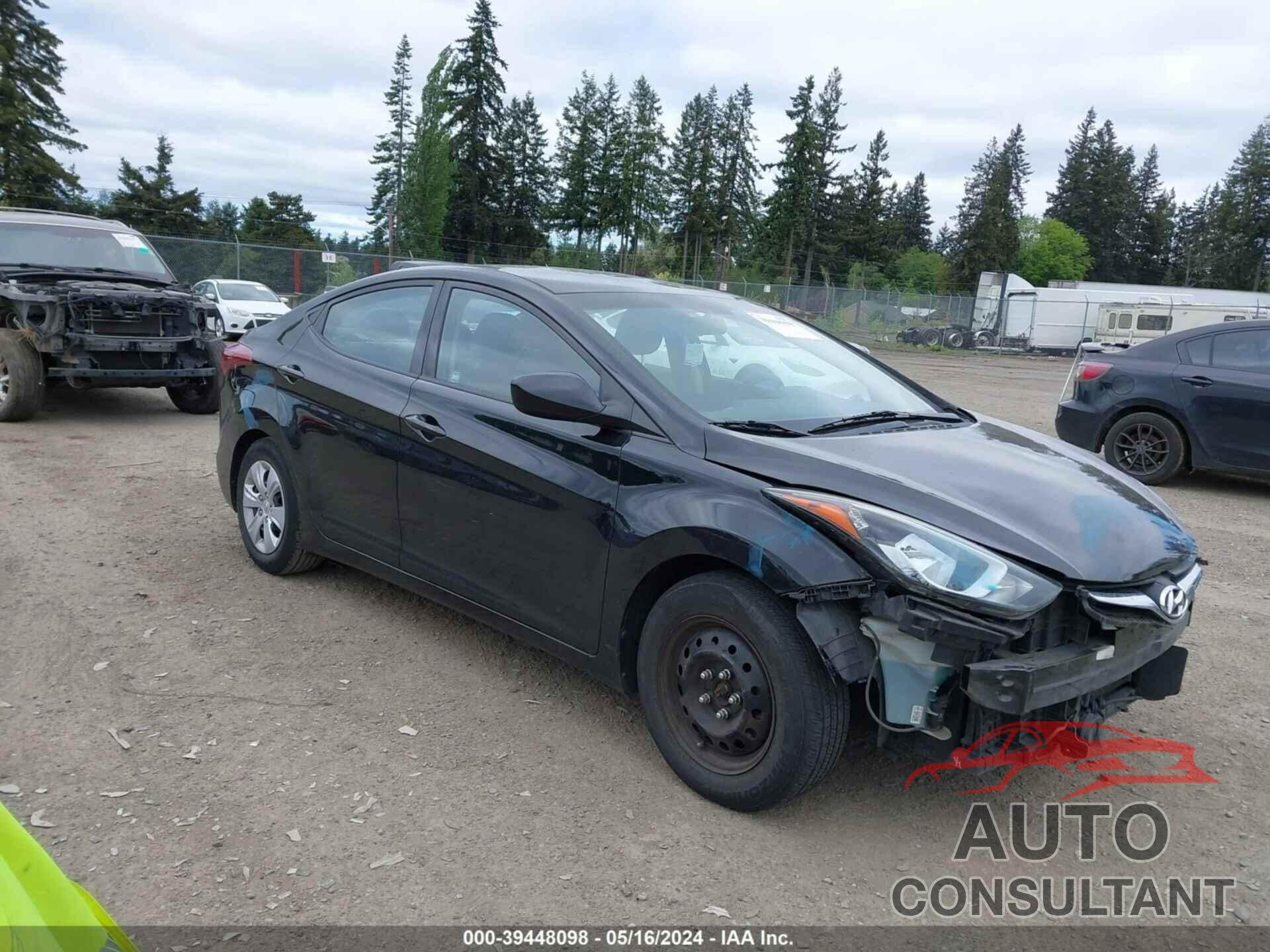 HYUNDAI ELANTRA 2016 - 5NPDH4AE8GH716508