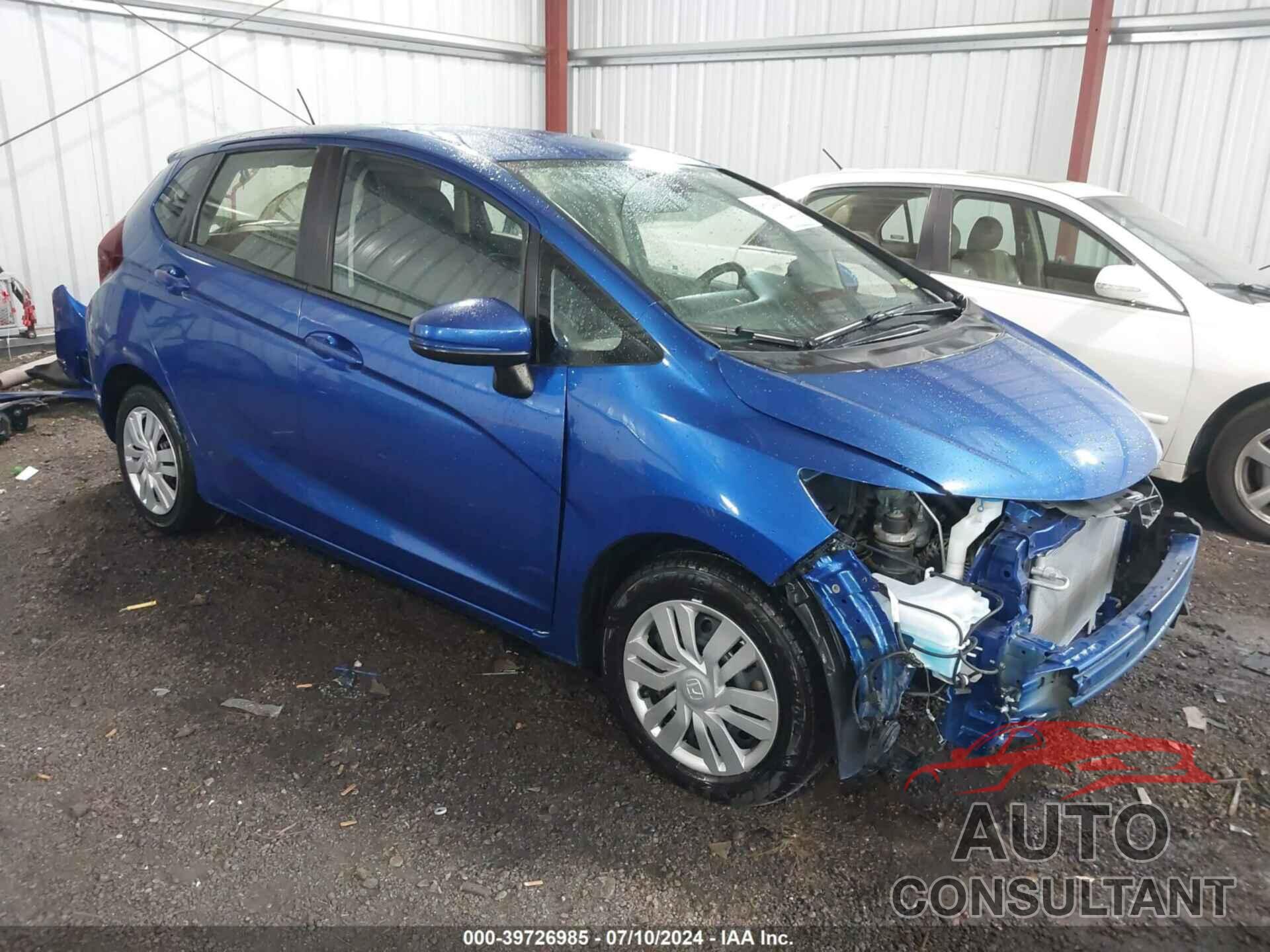 HONDA FIT 2017 - JHMGK5H54HS007229