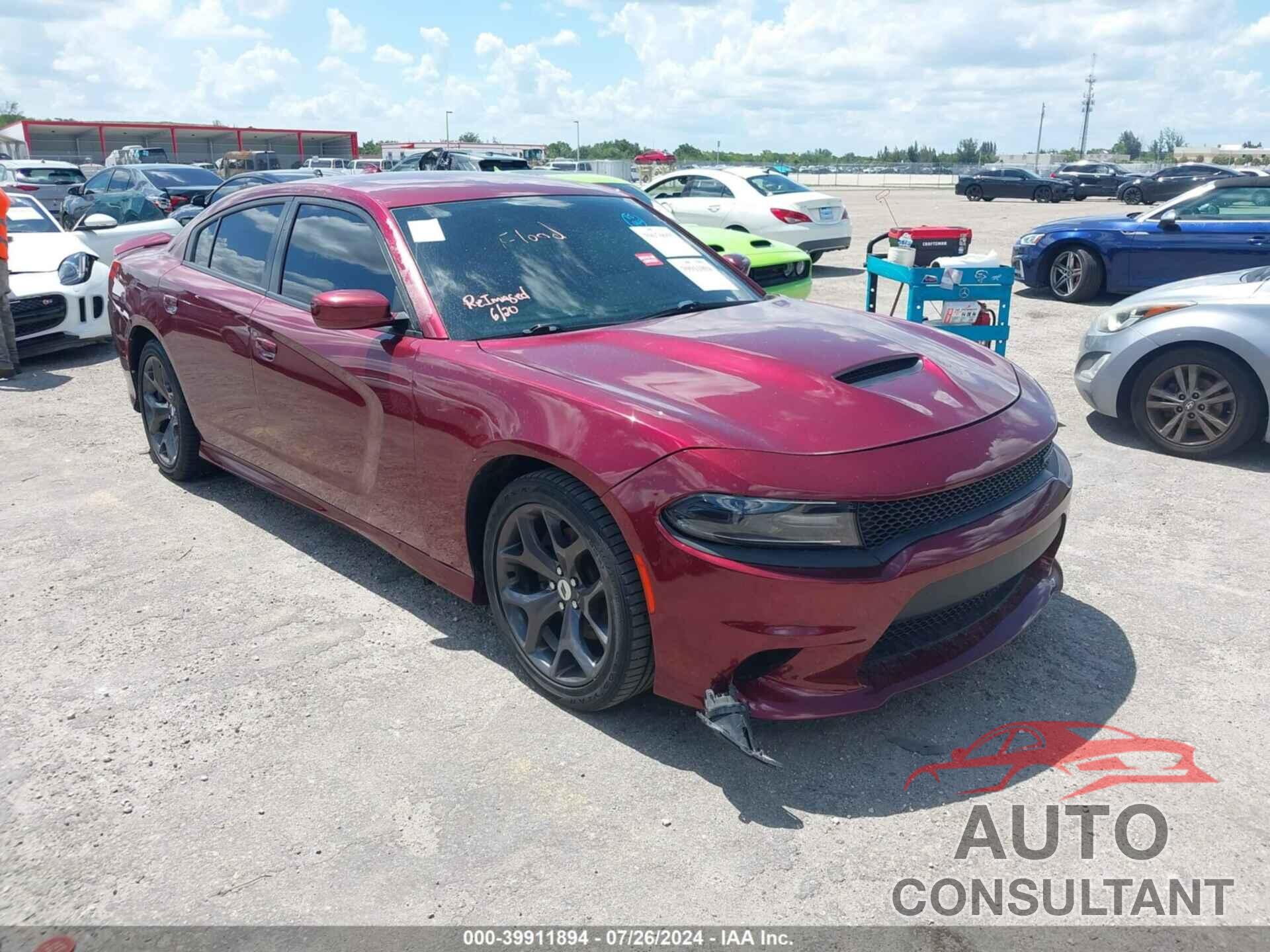 DODGE CHARGER 2019 - 2C3CDXHG4KH512567