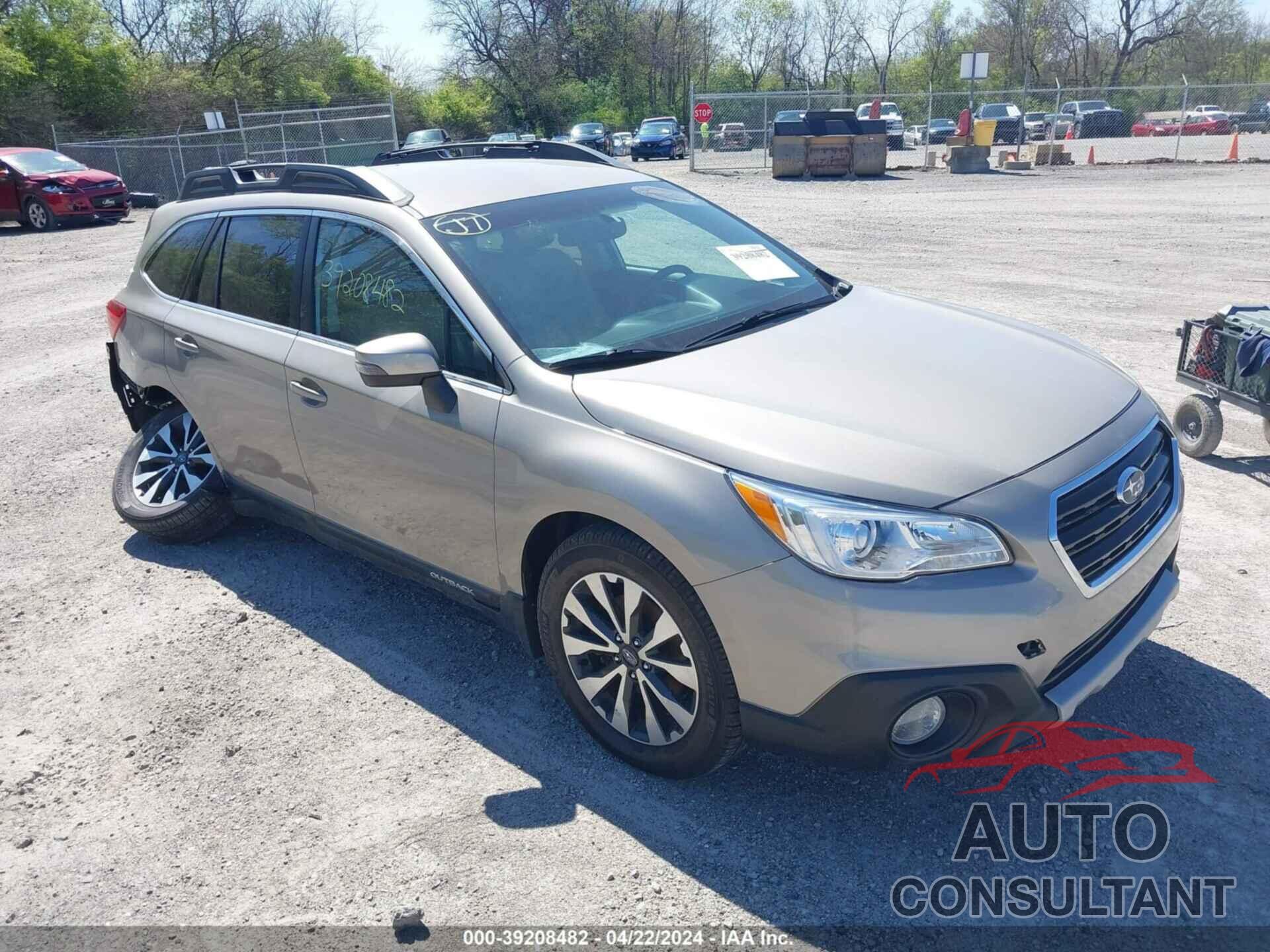 SUBARU OUTBACK 2016 - 4S4BSEJC9G3215552