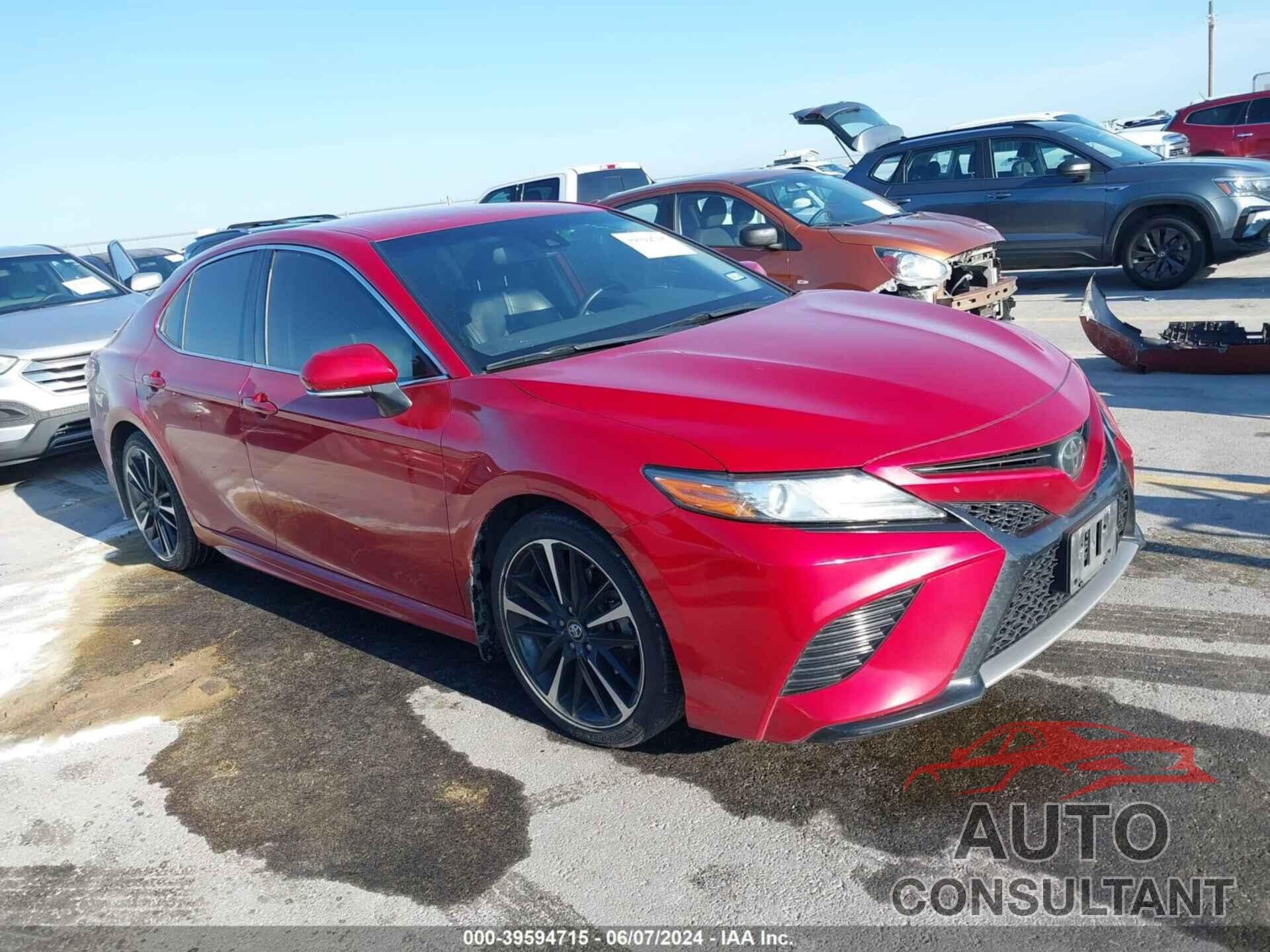 TOYOTA CAMRY 2019 - 4T1B61HK6KU290545