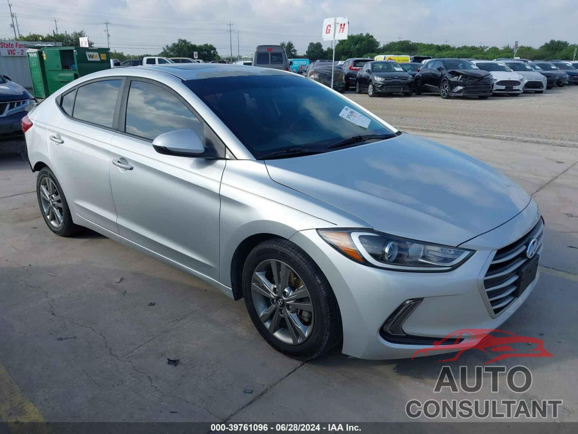 HYUNDAI ELANTRA 2017 - 5NPD84LF3HH159630