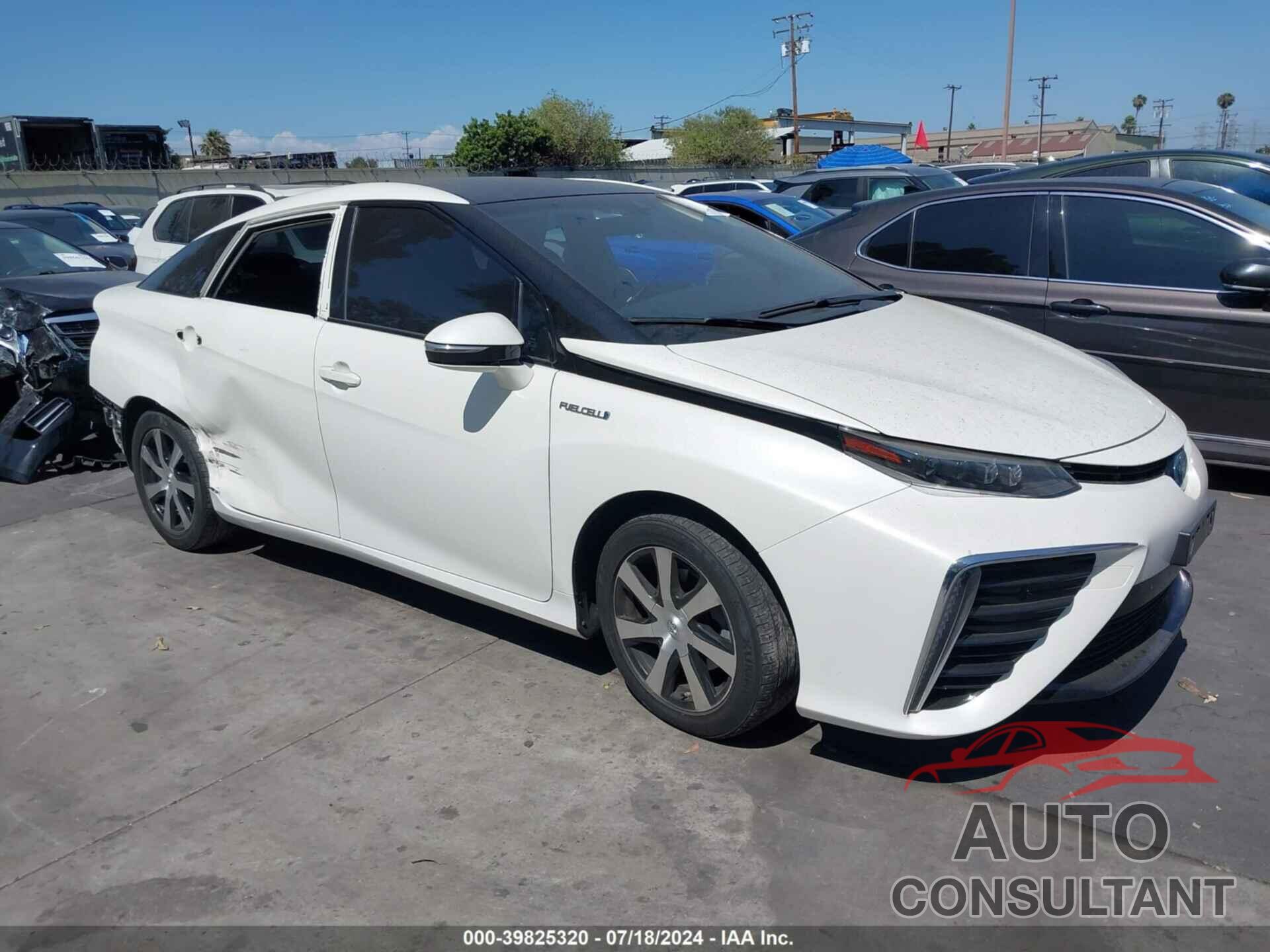 TOYOTA MIRAI 2018 - JTDBVRBD1JA004391