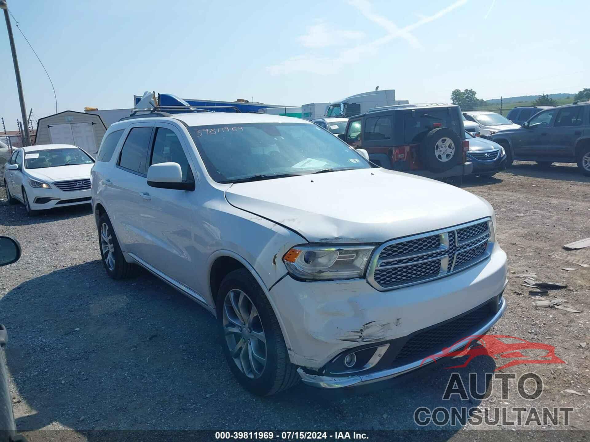 DODGE DURANGO 2018 - 1C4RDJAG2JC328002