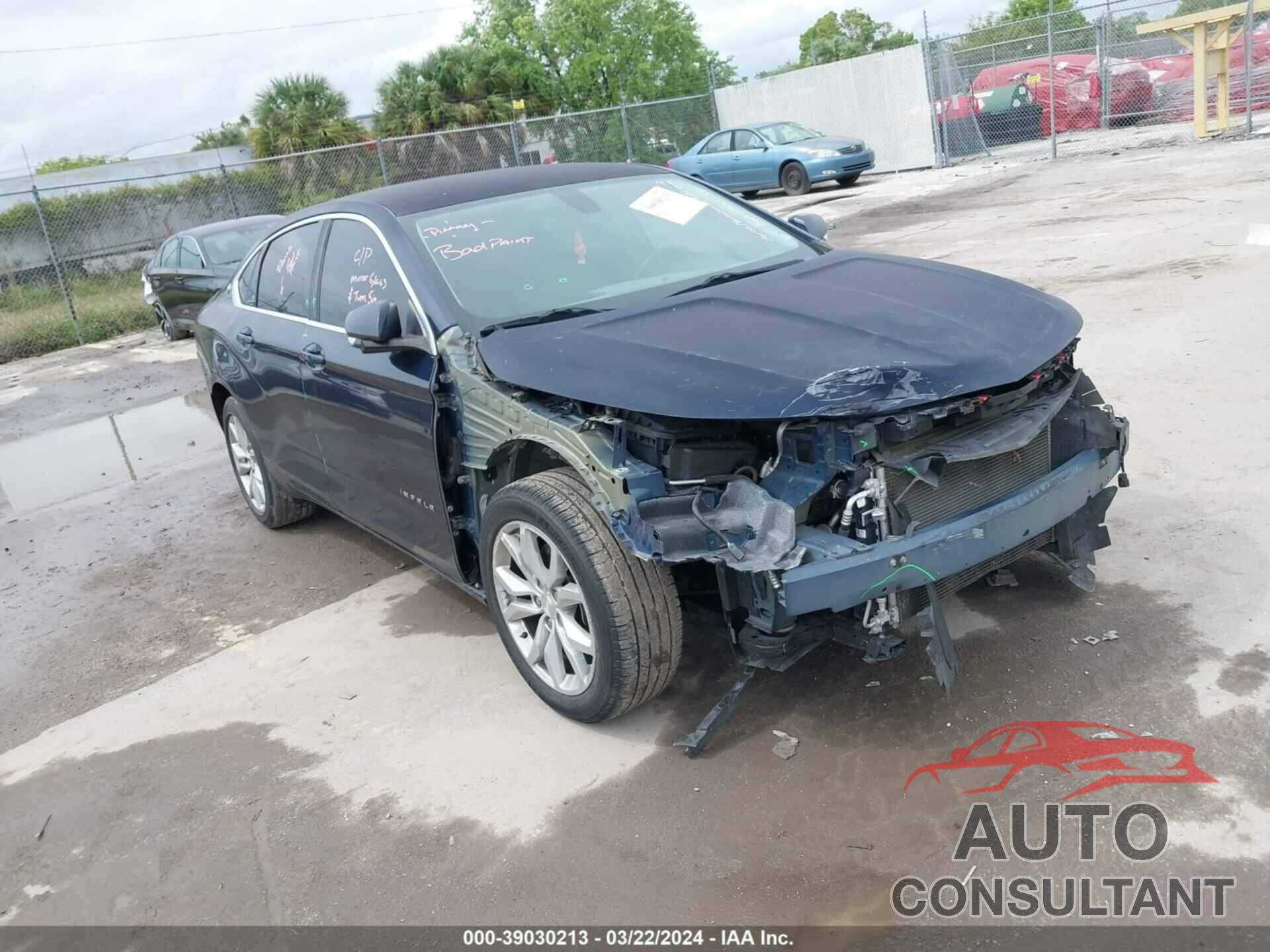 CHEVROLET IMPALA 2017 - 1G1105S37HU168014