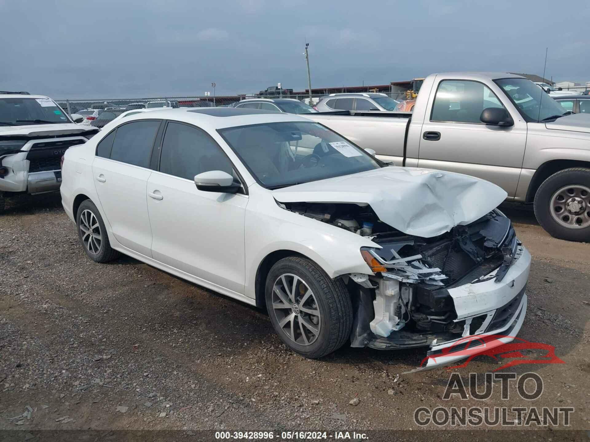 VOLKSWAGEN JETTA 2017 - 3VWDB7AJ6HM263336