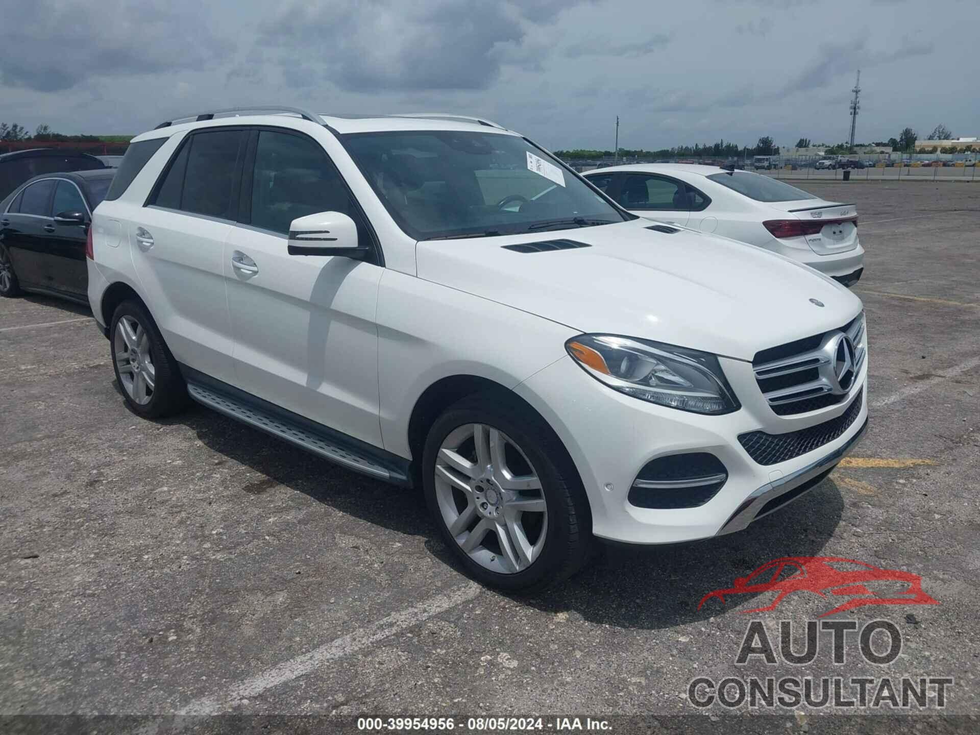 MERCEDES-BENZ GLE 350 2017 - 4JGDA5JB3HA857412