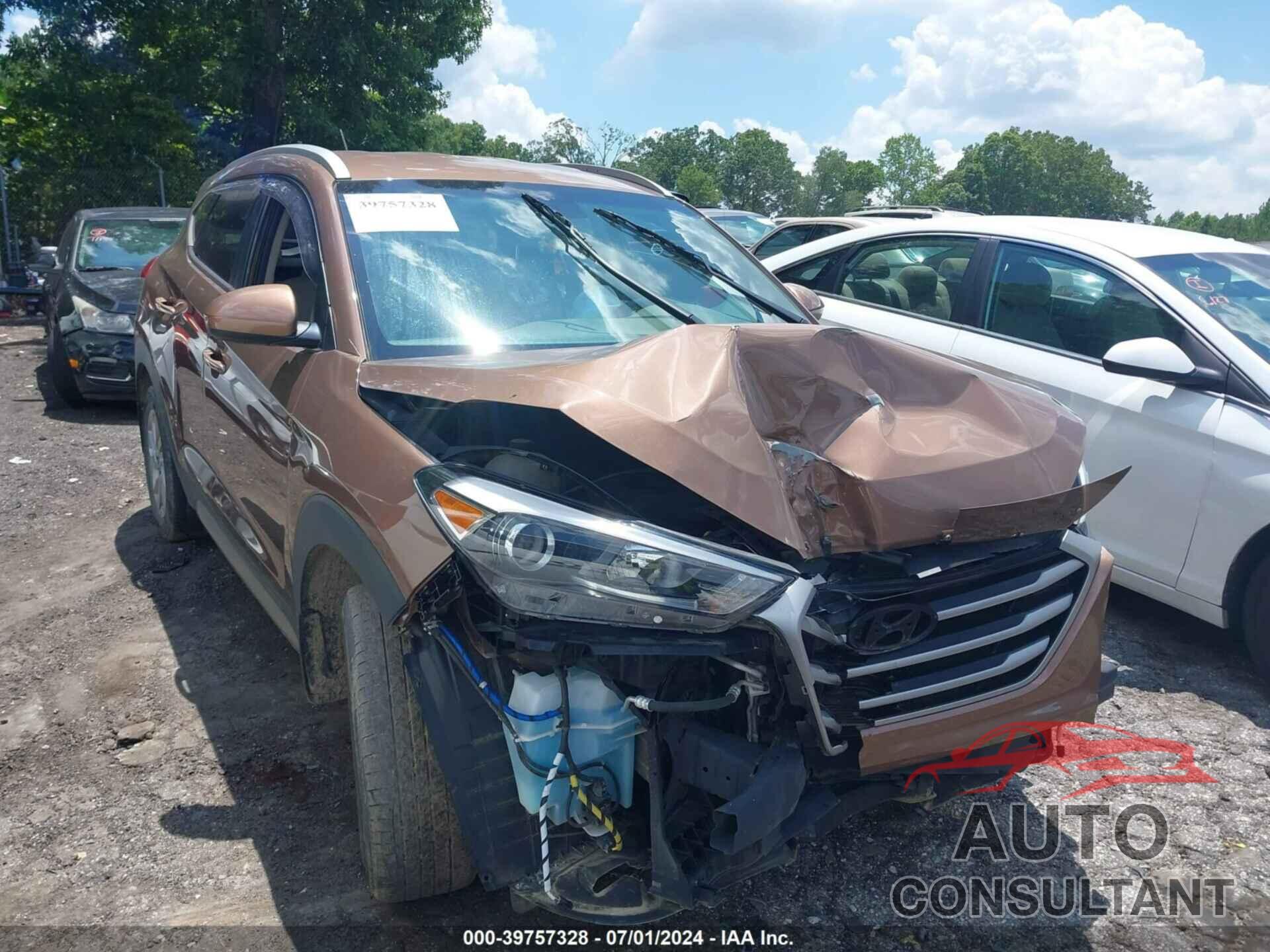 HYUNDAI TUCSON 2017 - KM8J3CA48HU381482