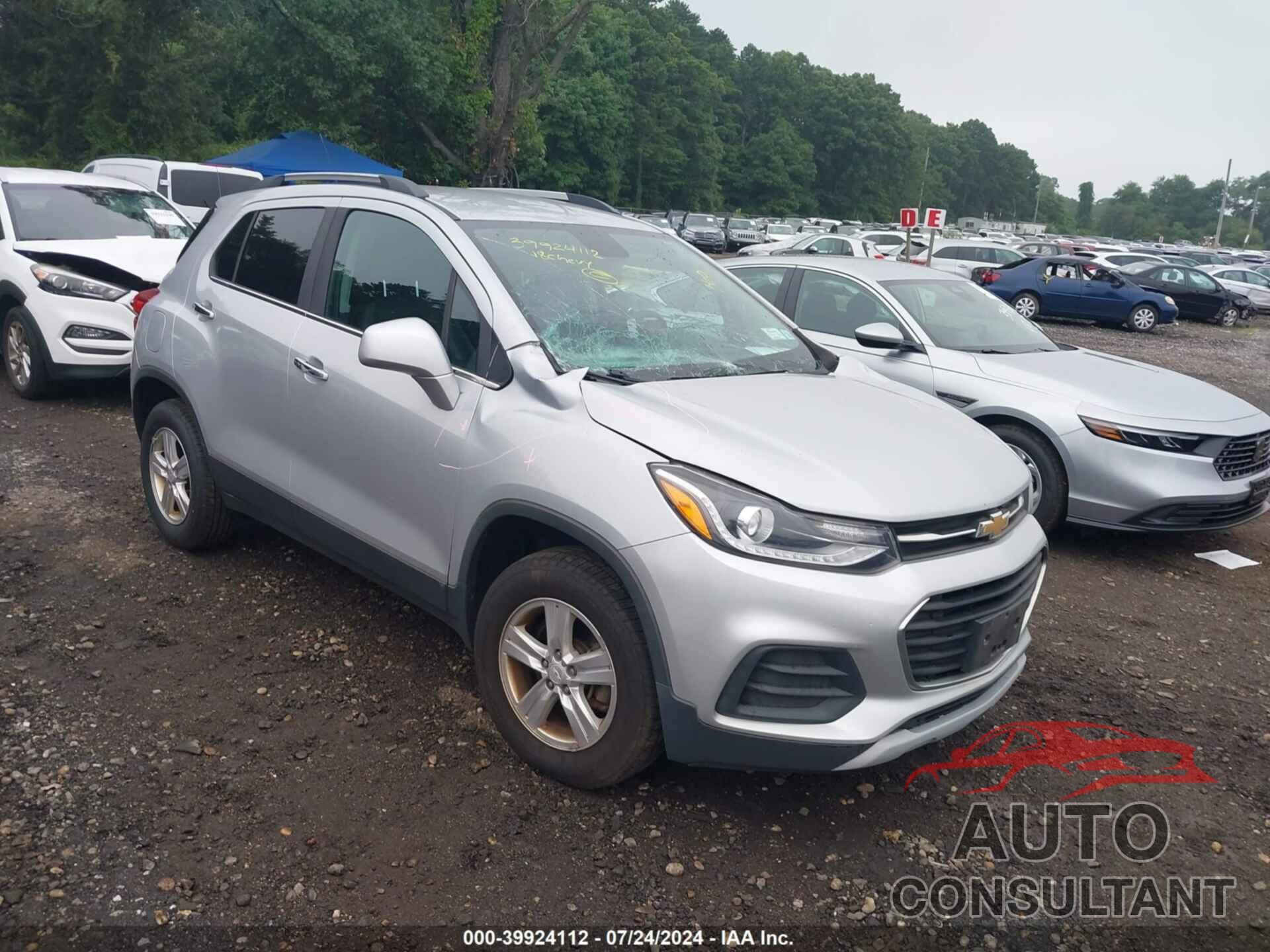 CHEVROLET TRAX 2018 - 3GNCJPSB3JL293194