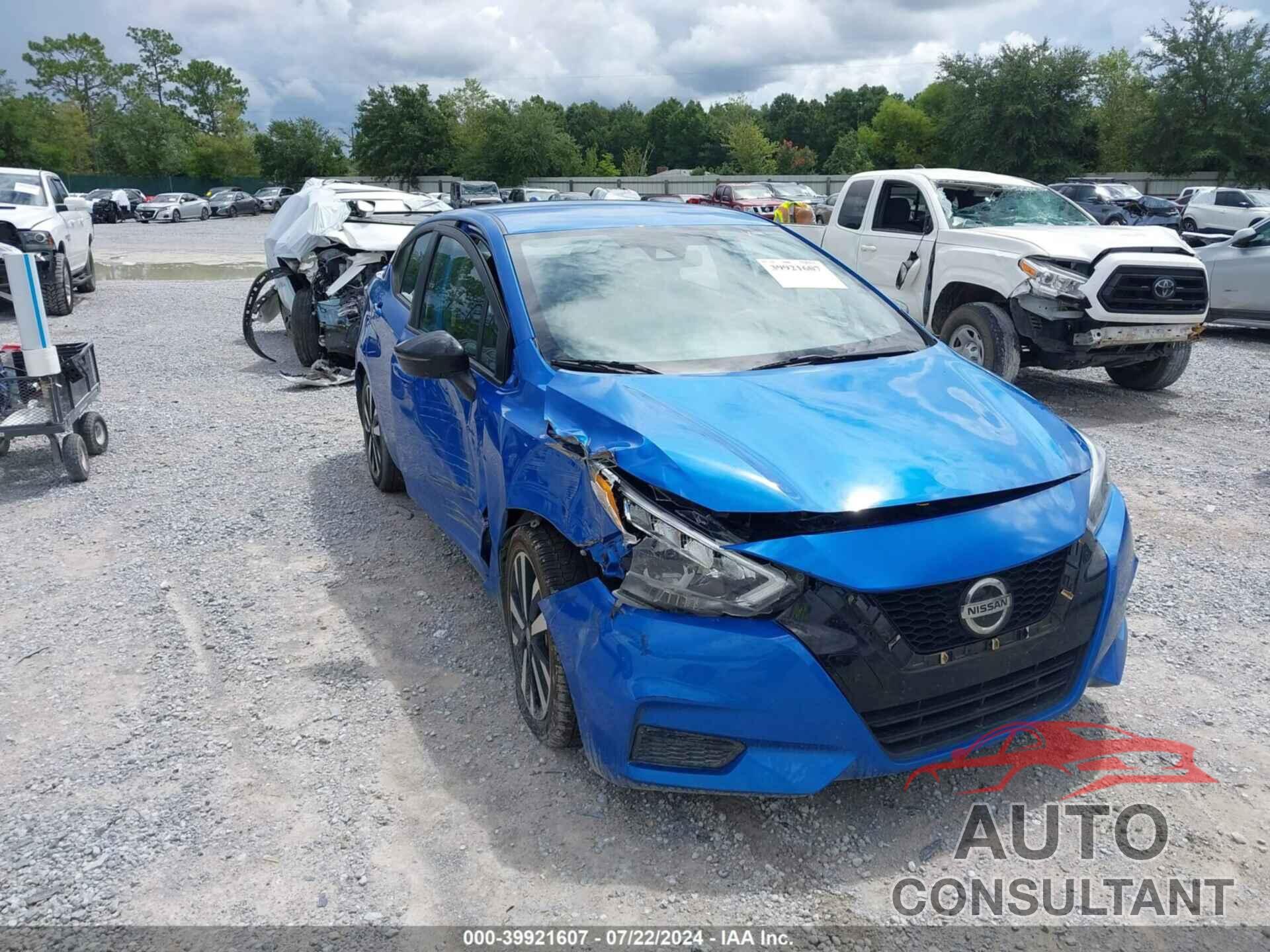 NISSAN VERSA 2022 - 3N1CN8FV8NL832389