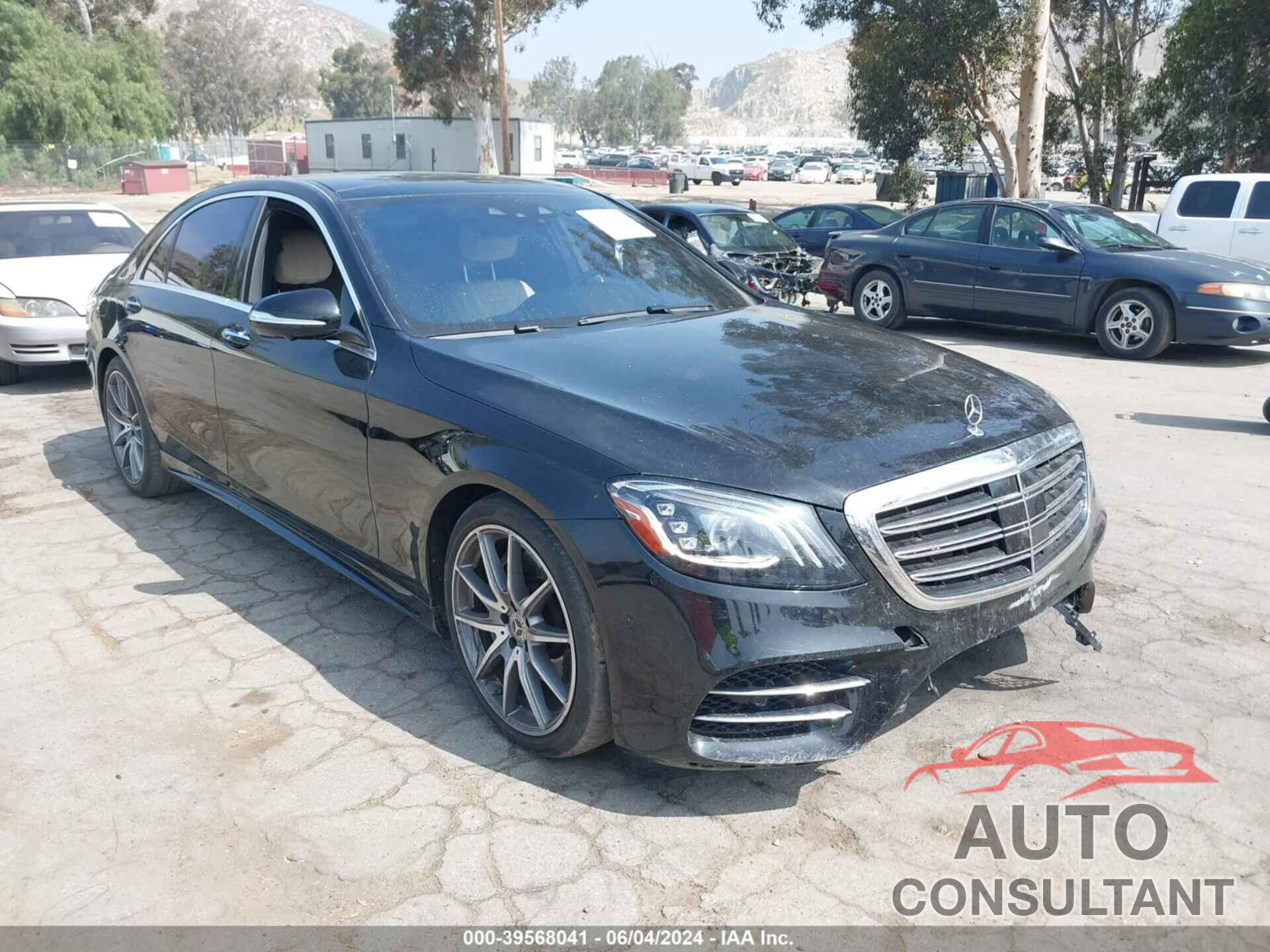 MERCEDES-BENZ S 560 2020 - W1KUG8DB9LA569747