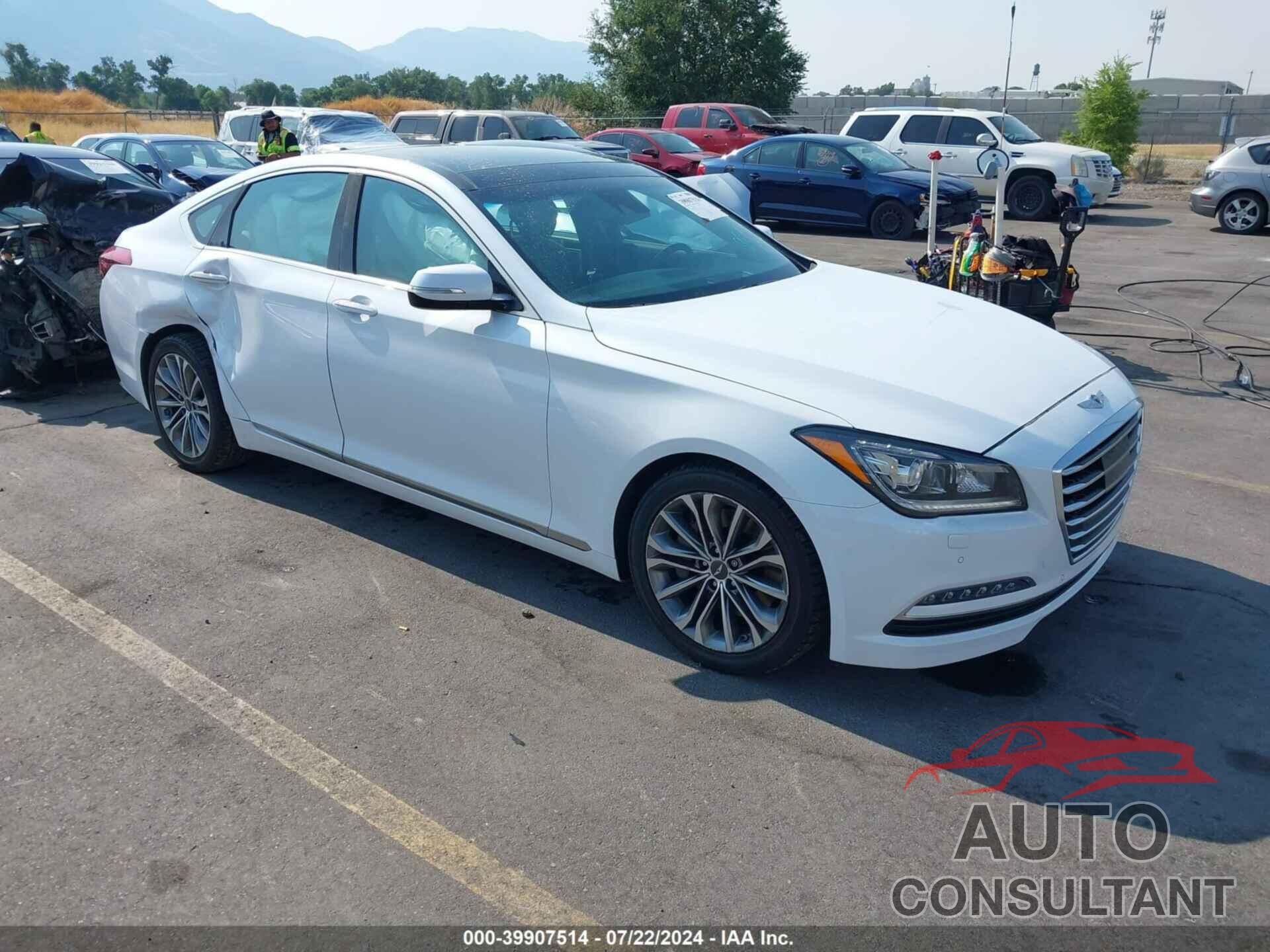 HYUNDAI GENESIS 2016 - KMHGN4JE9GU108634