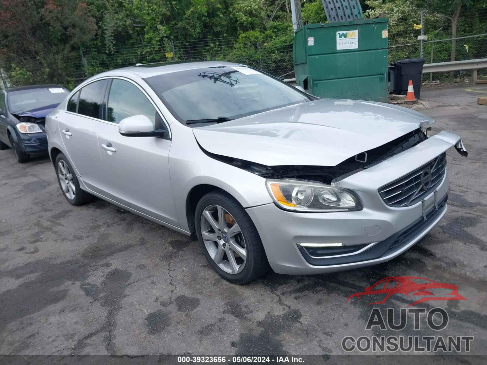 VOLVO S60 2016 - YV126MFK9G2410621