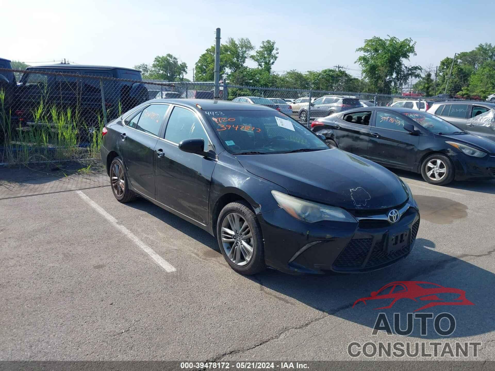 TOYOTA CAMRY 2016 - 4T1BF1FK2GU160370