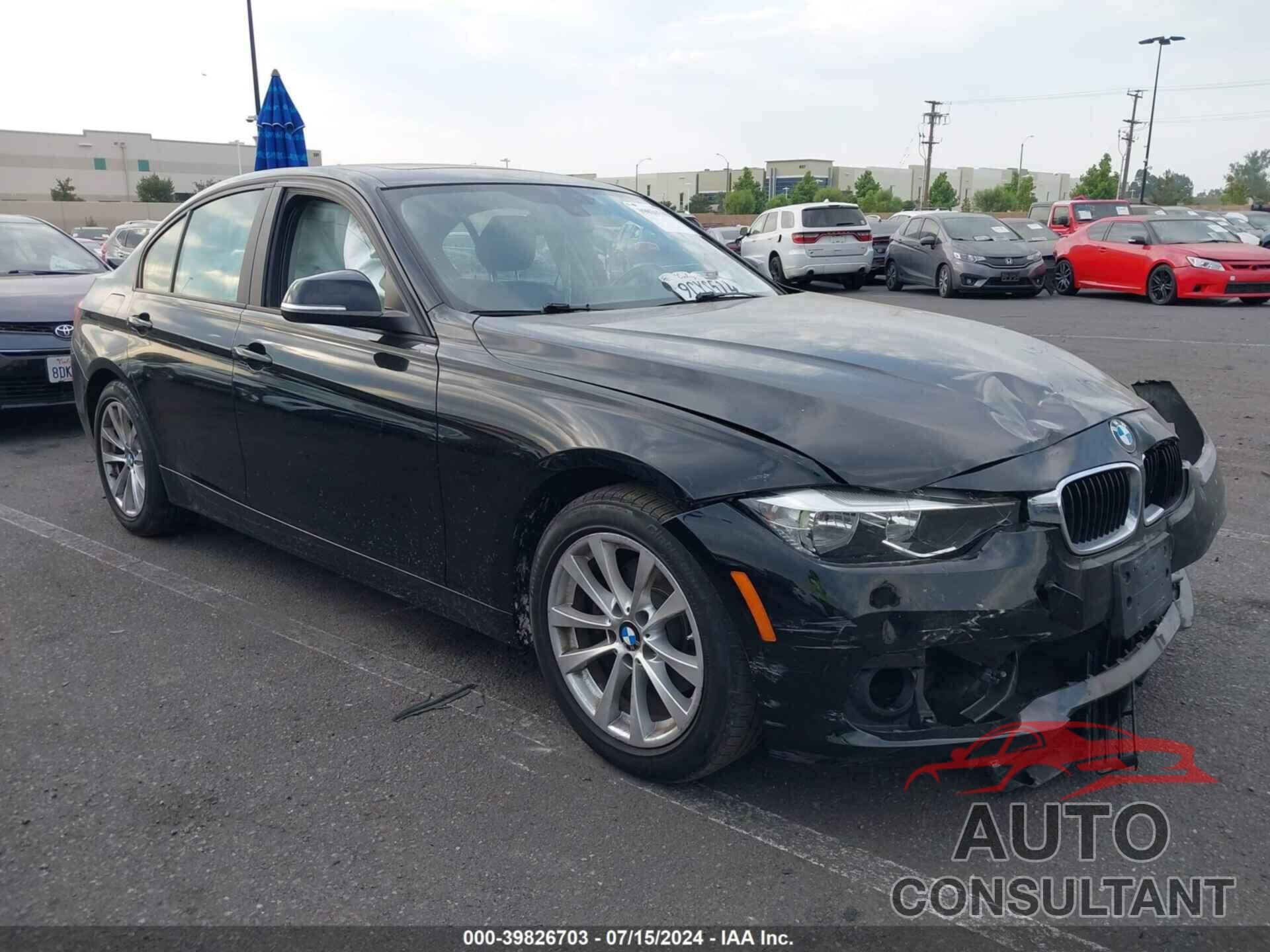 BMW 320I 2016 - WBA8E1G53GNT35131