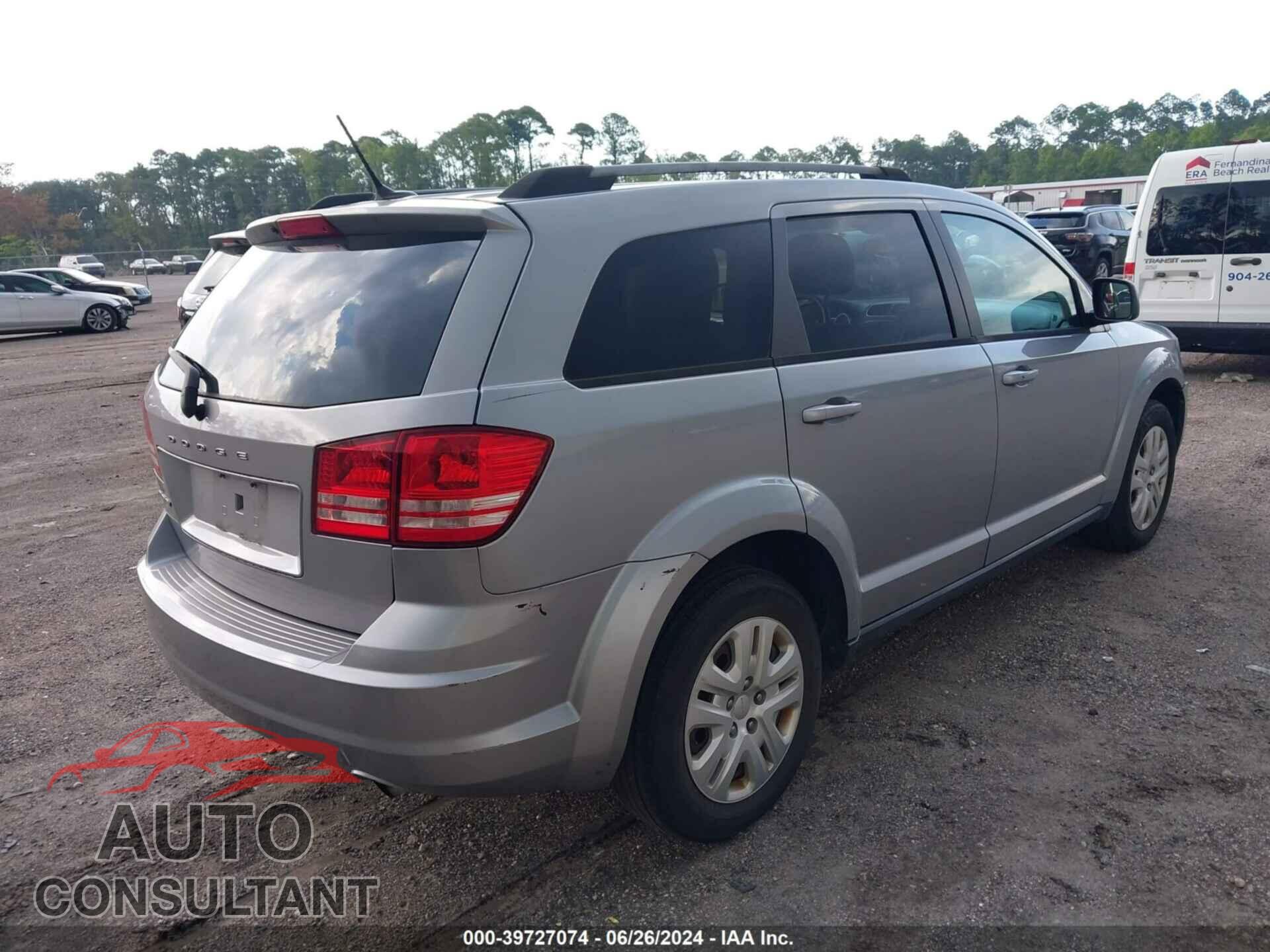 DODGE JOURNEY 2017 - 3C4PDCABXHT653759