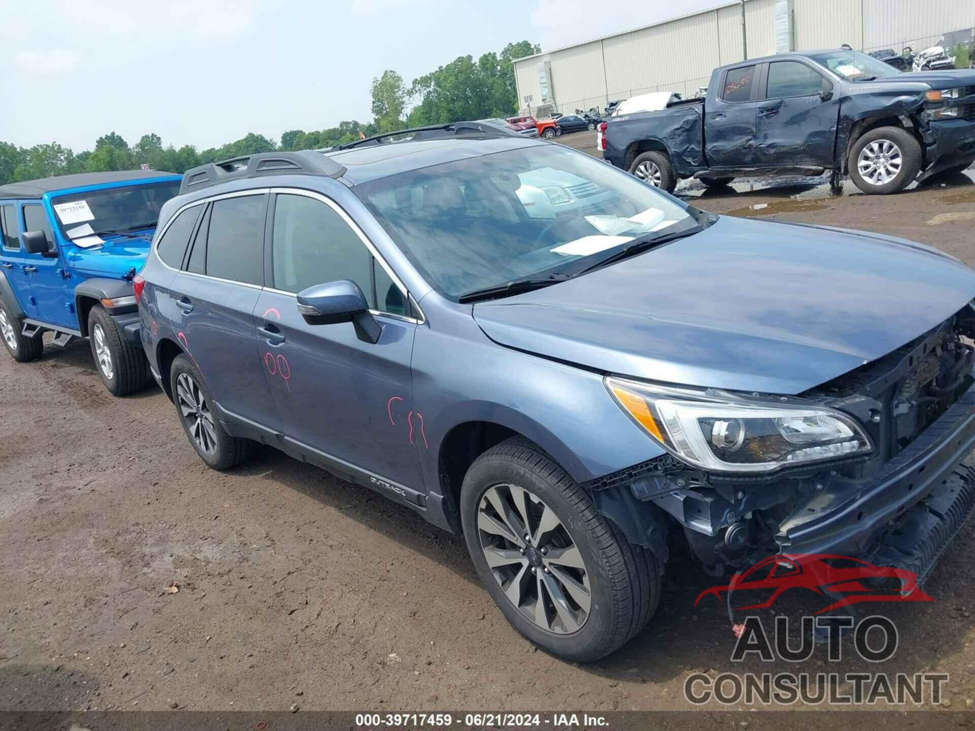 SUBARU OUTBACK 2016 - 4S4BSBLC8G3232354