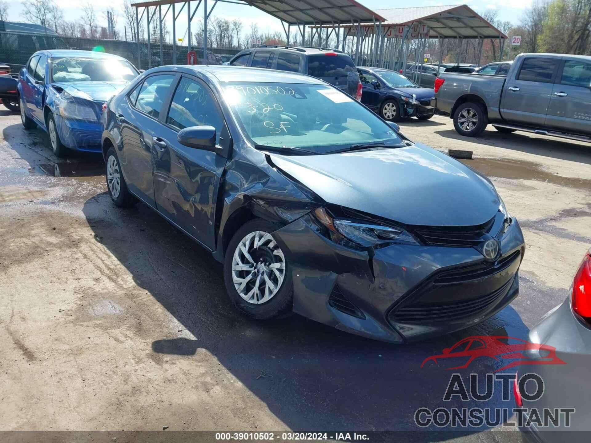 TOYOTA COROLLA 2018 - 2T1BURHE9JC039436