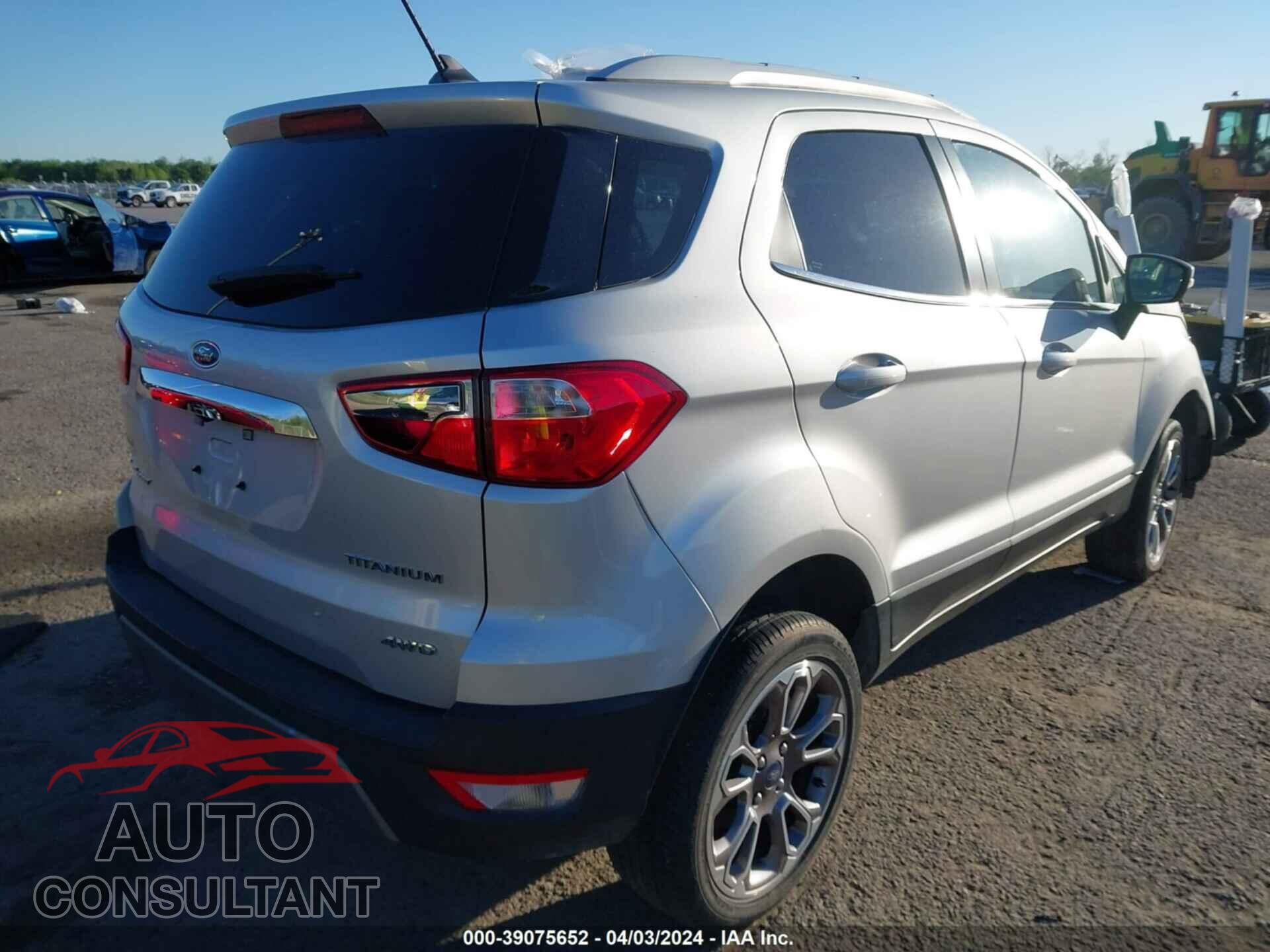 FORD ECOSPORT 2021 - MAJ6S3KL3MC411965