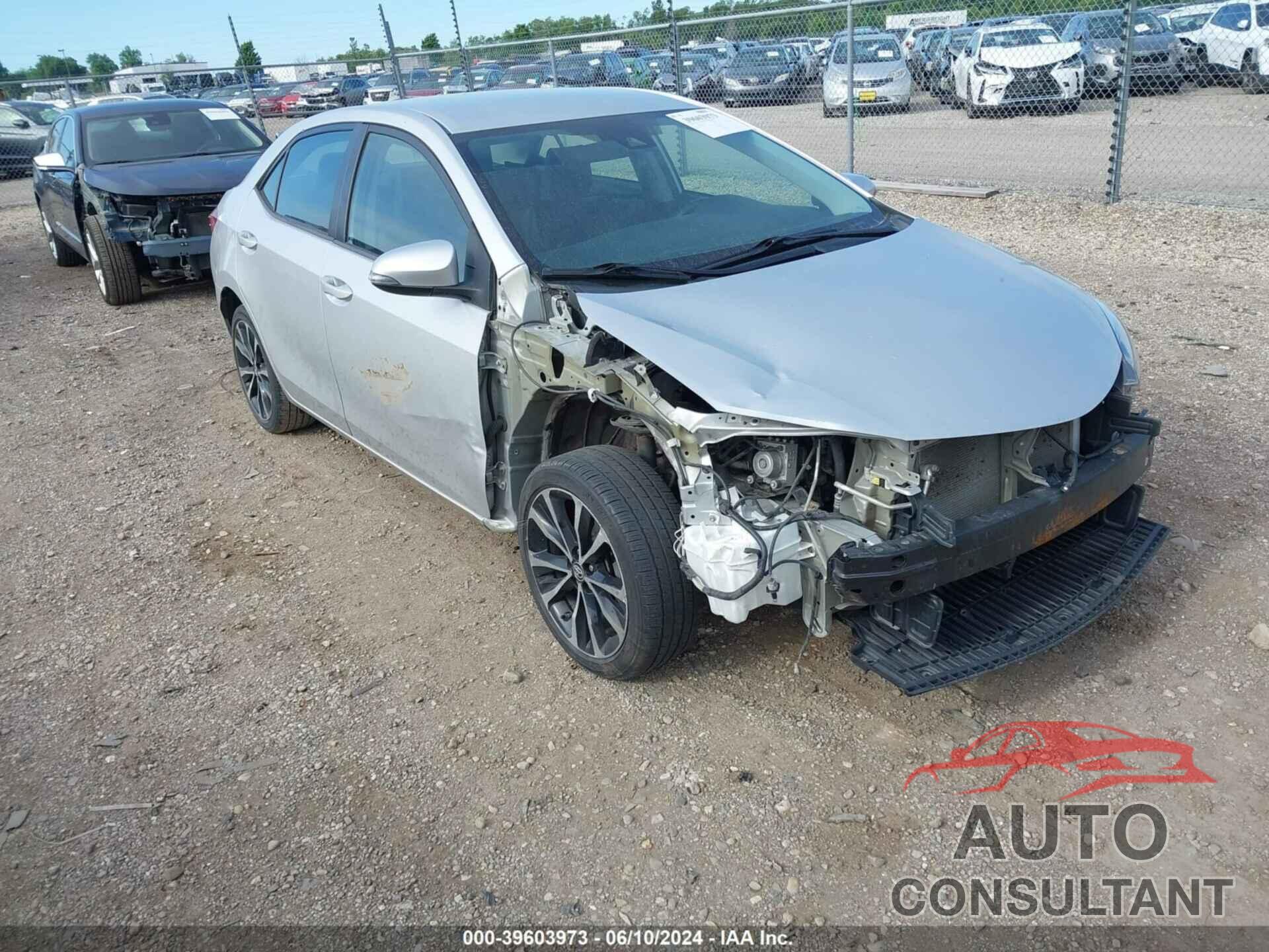 TOYOTA COROLLA 2017 - 5YFBURHE8HP688185