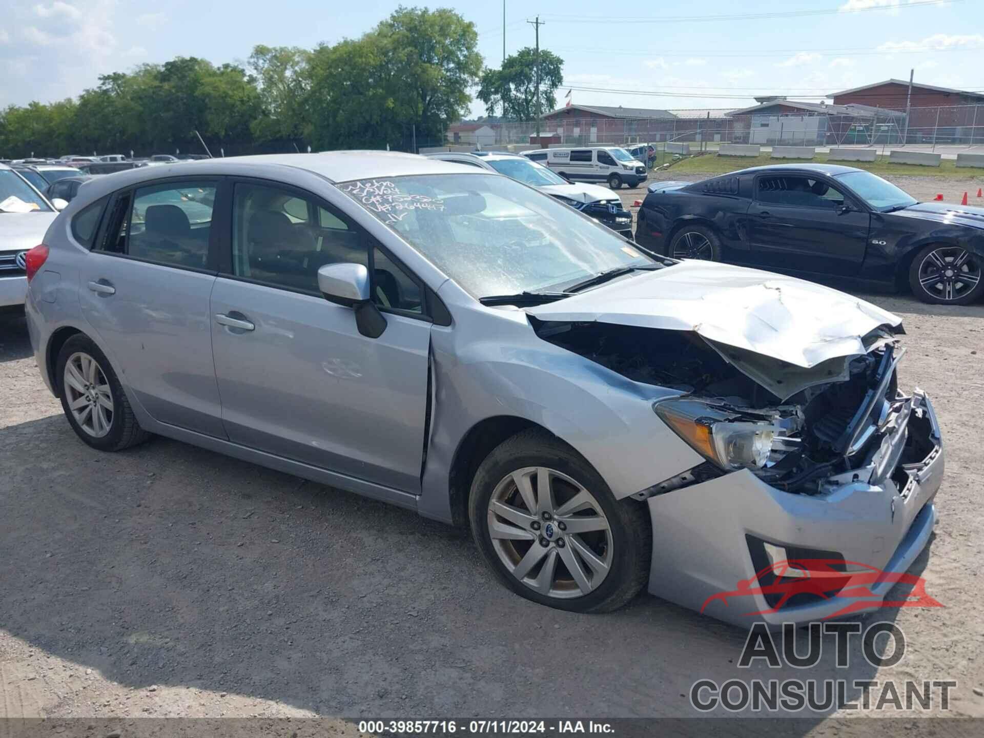 SUBARU IMPREZA 2016 - JF1GPAB67G8264447