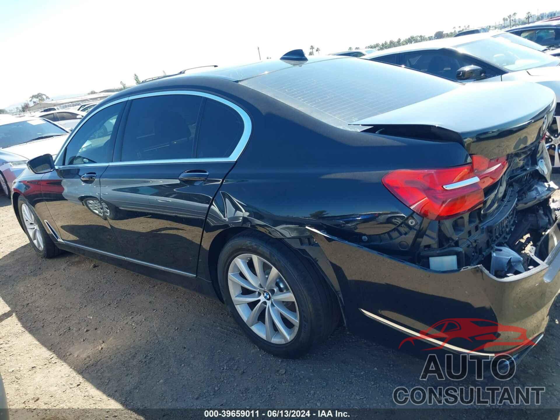 BMW 740I 2019 - WBA7E2C50KB216826