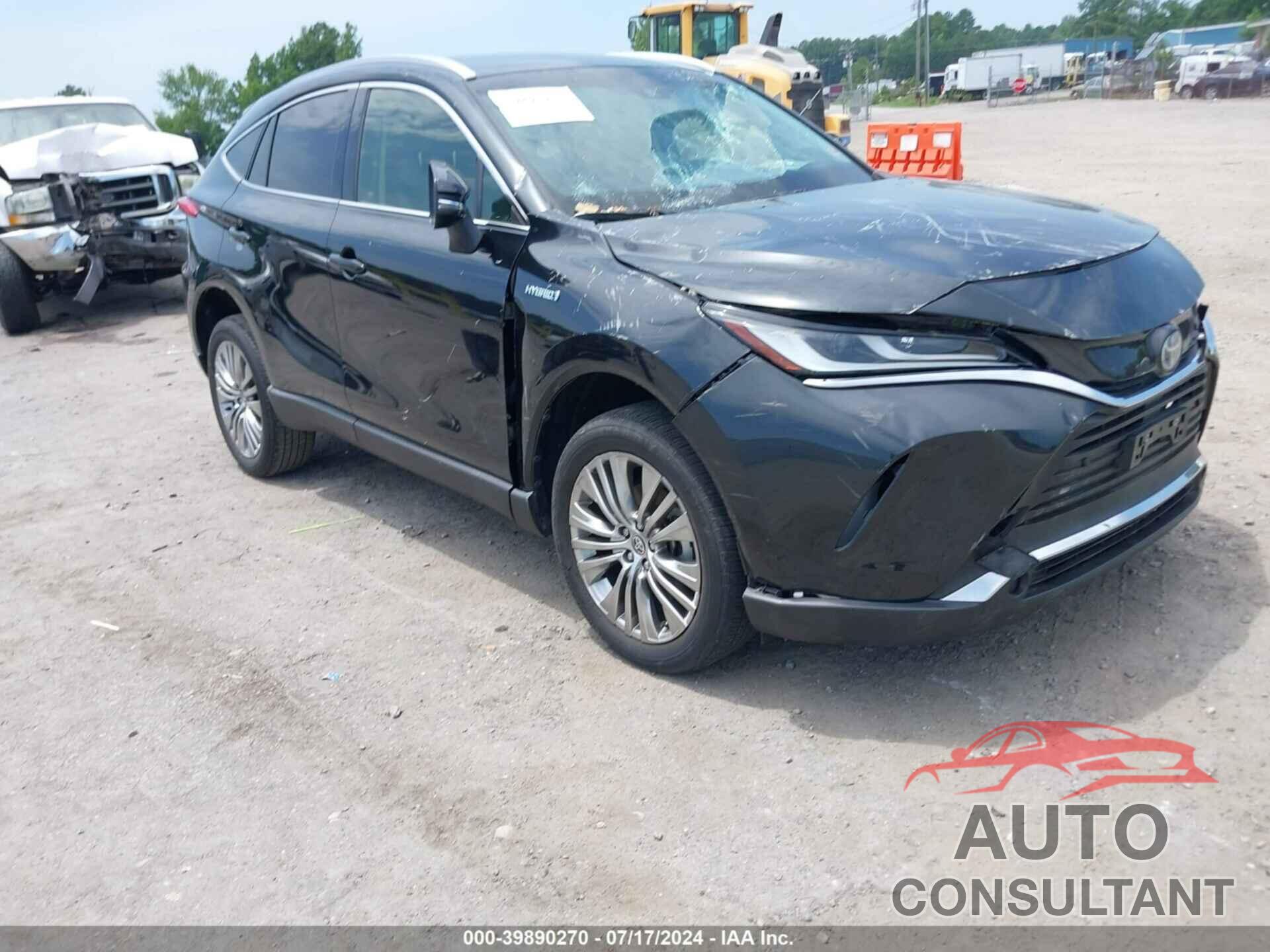 TOYOTA VENZA 2021 - JTEAAAAH4MJ005404