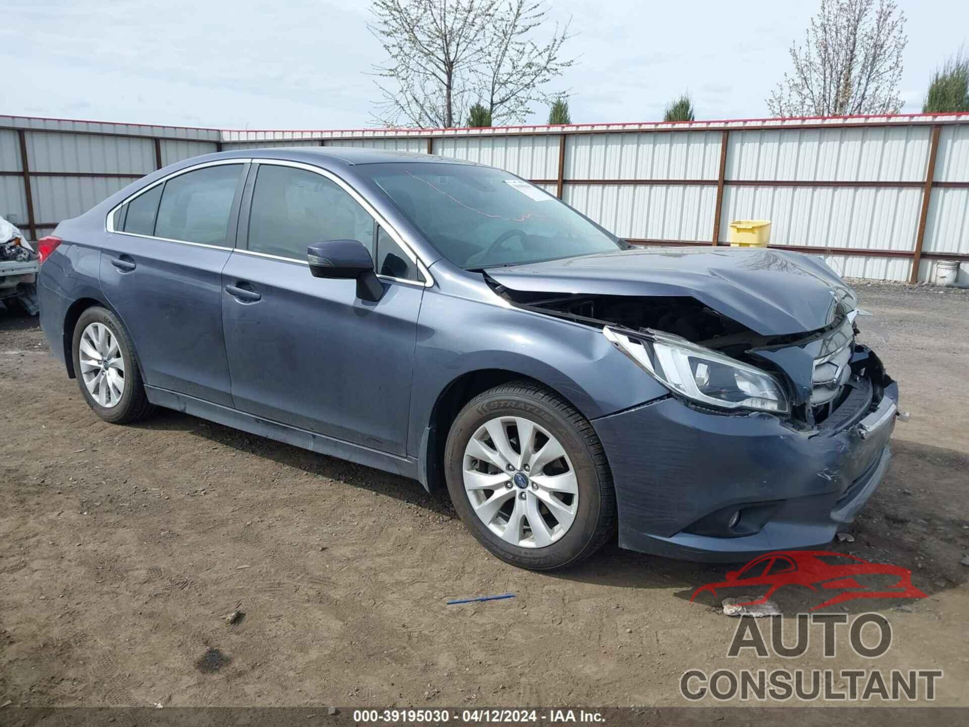 SUBARU LEGACY 2017 - 4S3BNAF62H3005495