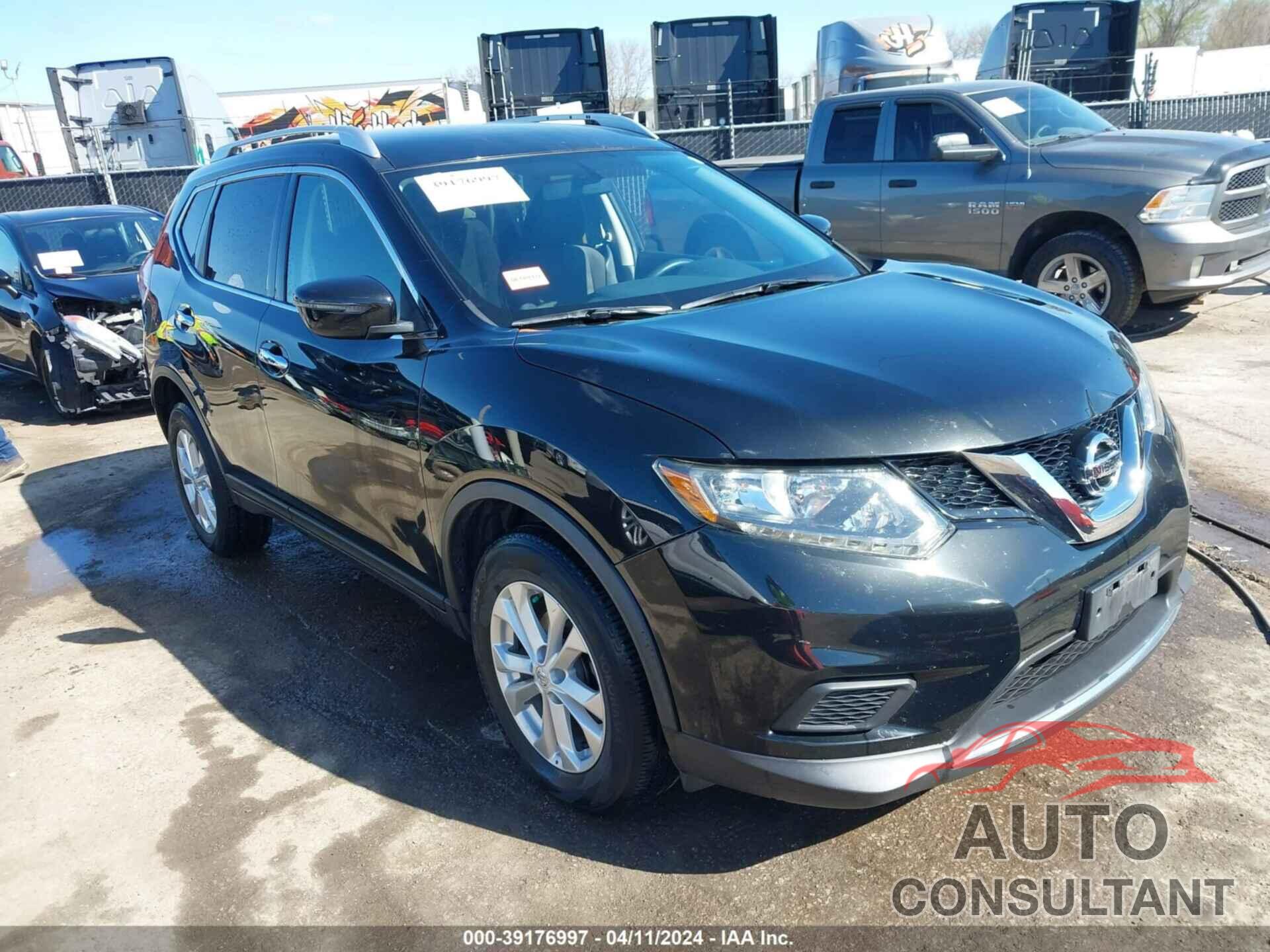 NISSAN ROGUE 2016 - KNMAT2MV1GP668369