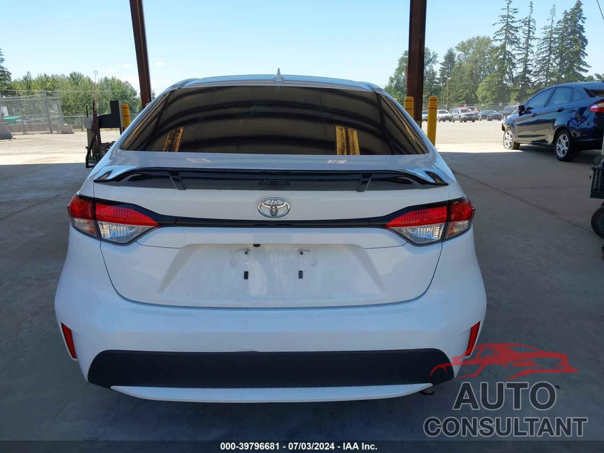 TOYOTA COROLLA 2020 - 5YFEPRAE8LP106626